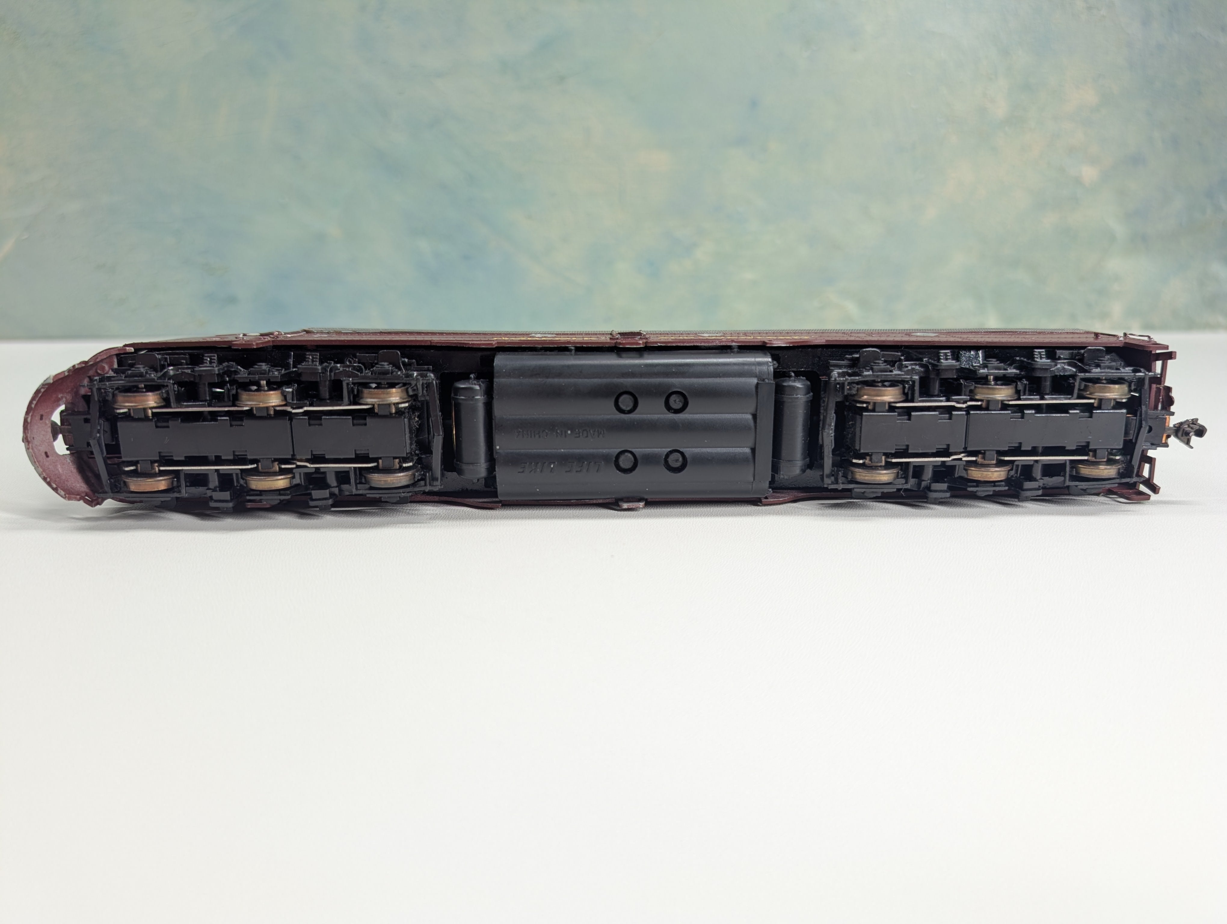 USED Life-Like HO Scale Proto E Model A Unit Diesel Locomotive Norfolk & Western Custom, Runs Great DC