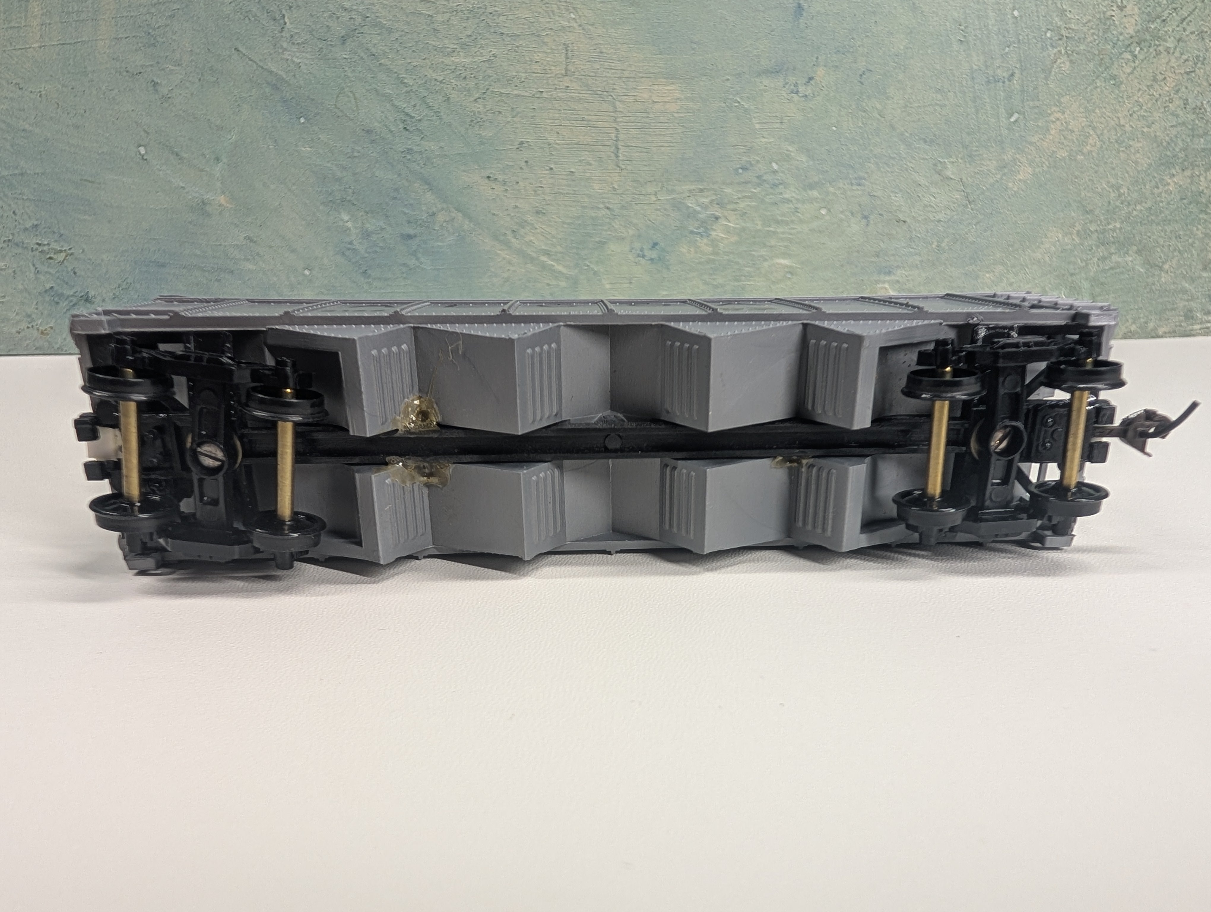 USED HO Scale Quad Hopper Alcoa #2155