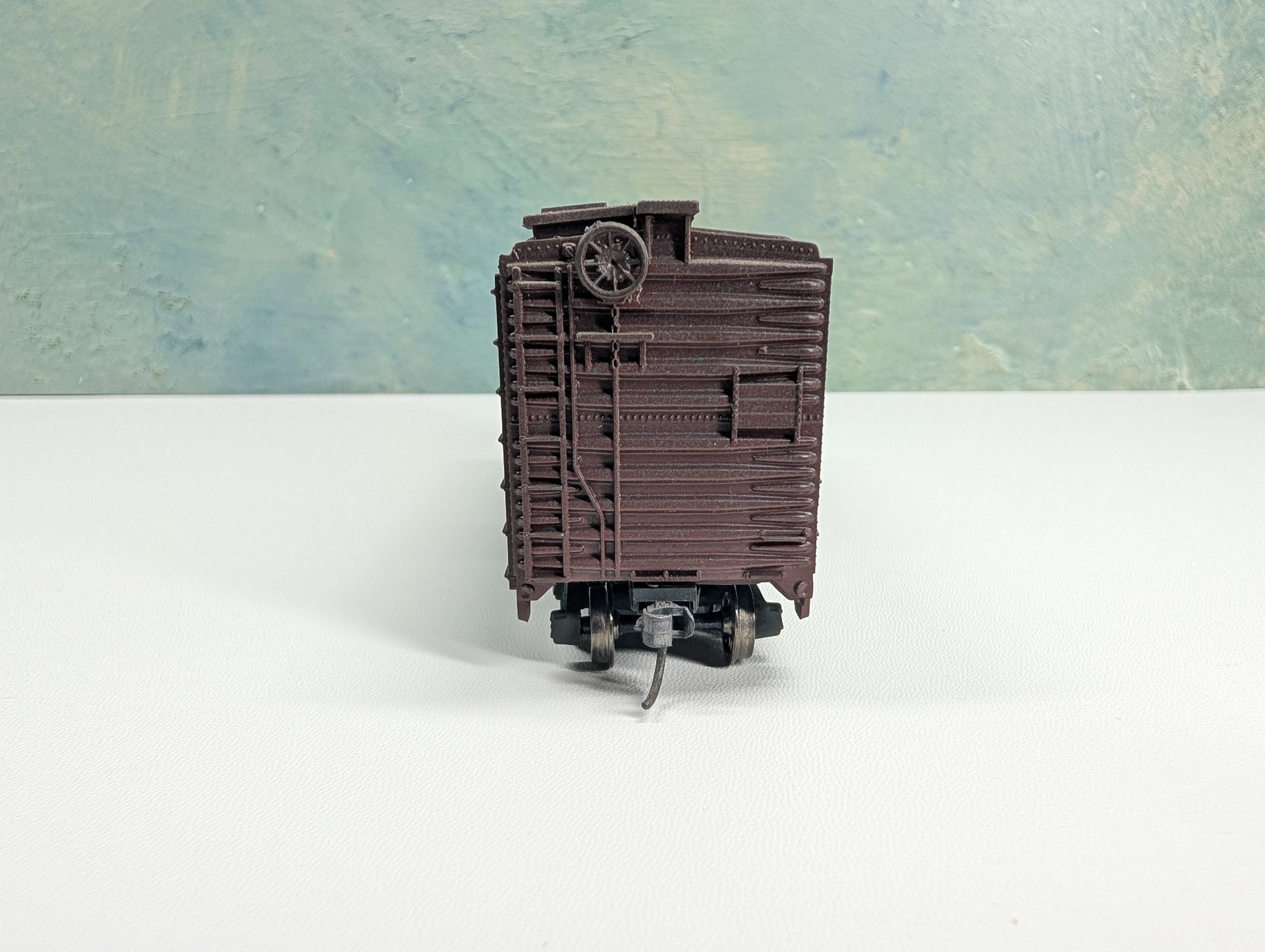 USED Athearn HO Scale 40' Box Car Norfolk & Western N&W #361508 Custom Weathered