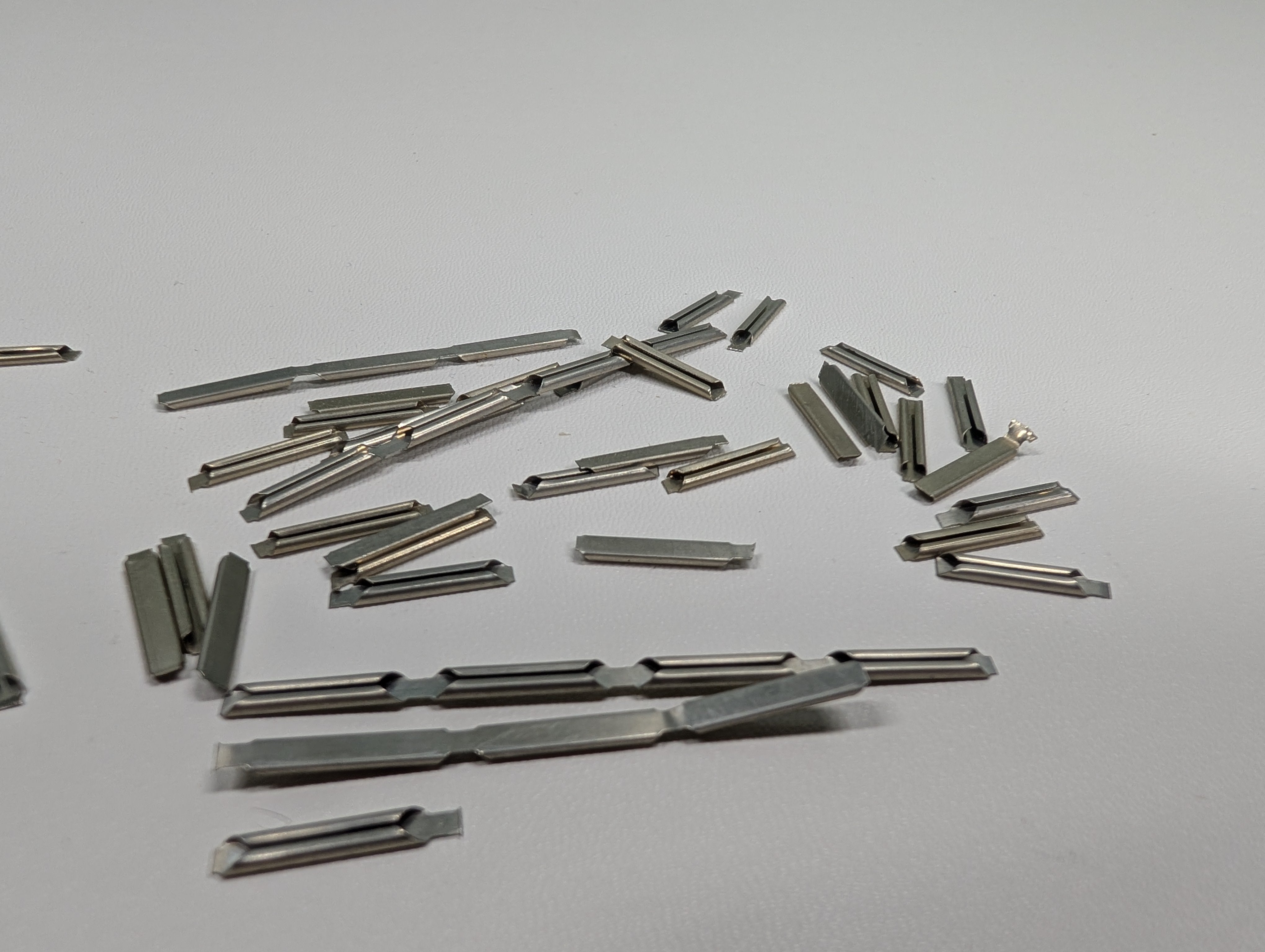 USED HO Scale Silver Rail Joiners
