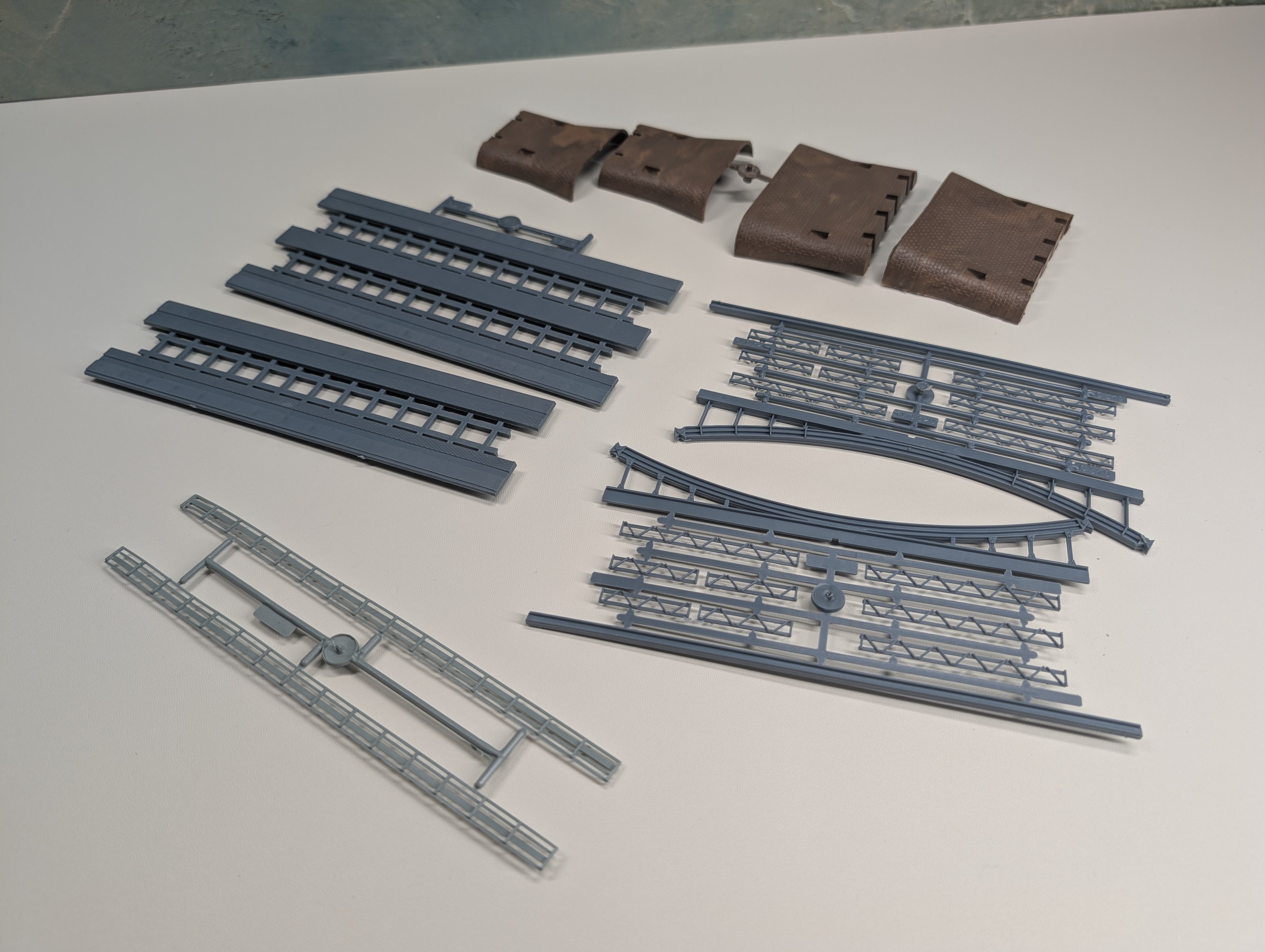 USED Kibri 7622 N Scale Approach Bridge KIT