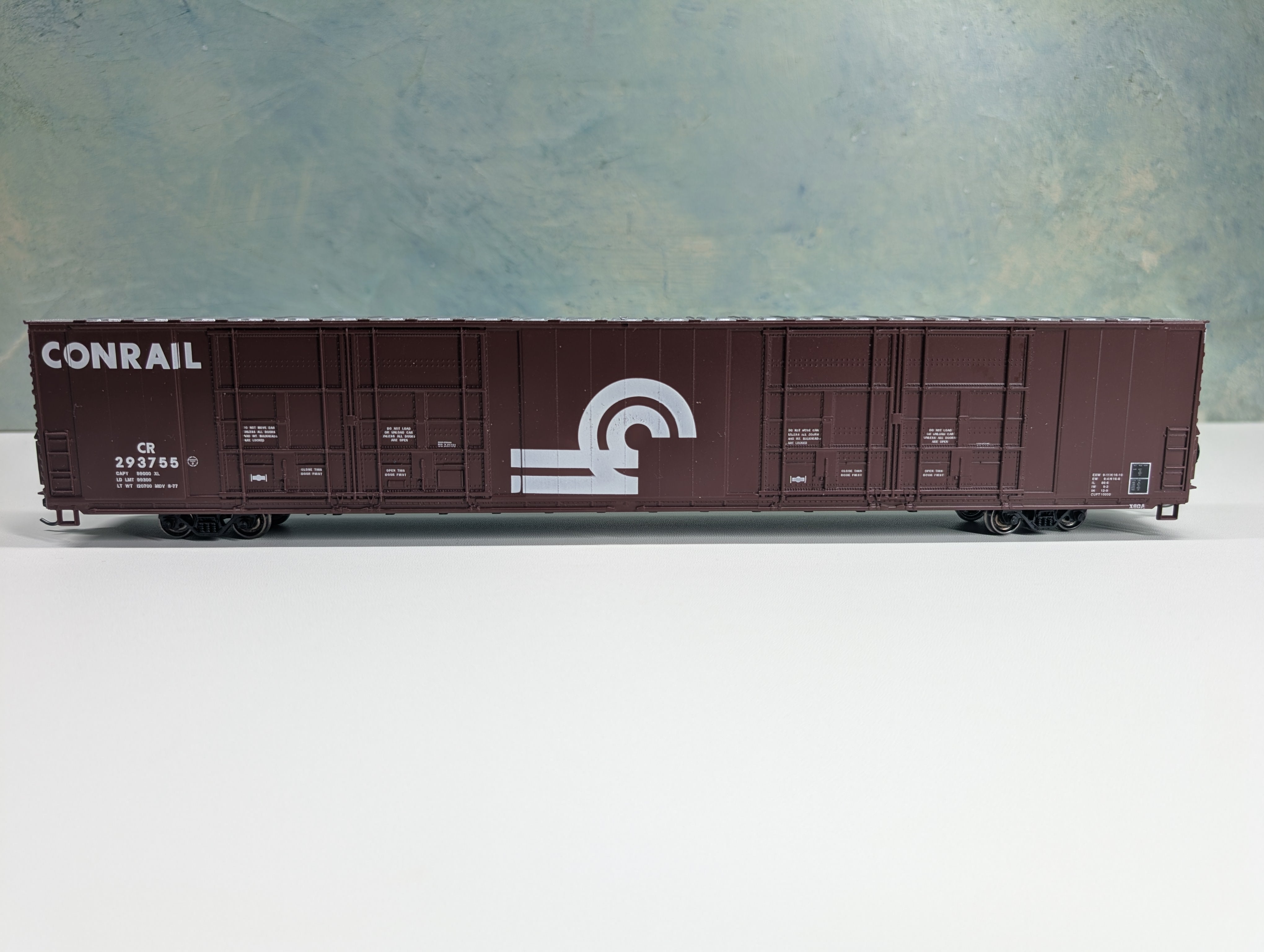 USED Athearn HO Scale 86' HI-Cube Box Car Conrail CR #293755