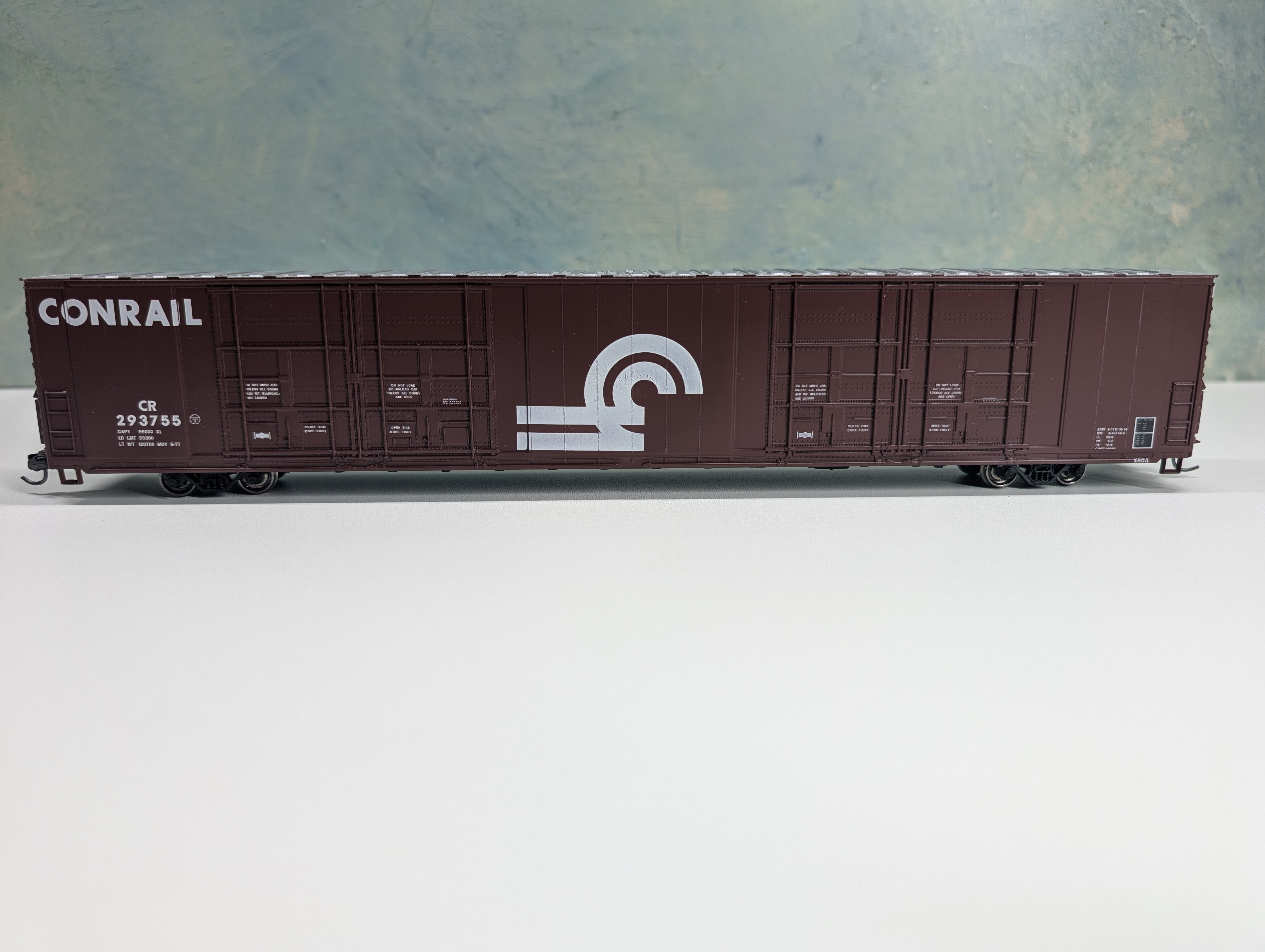 USED Athearn HO Scale 86' HI-Cube Box Car Conrail CR #293755