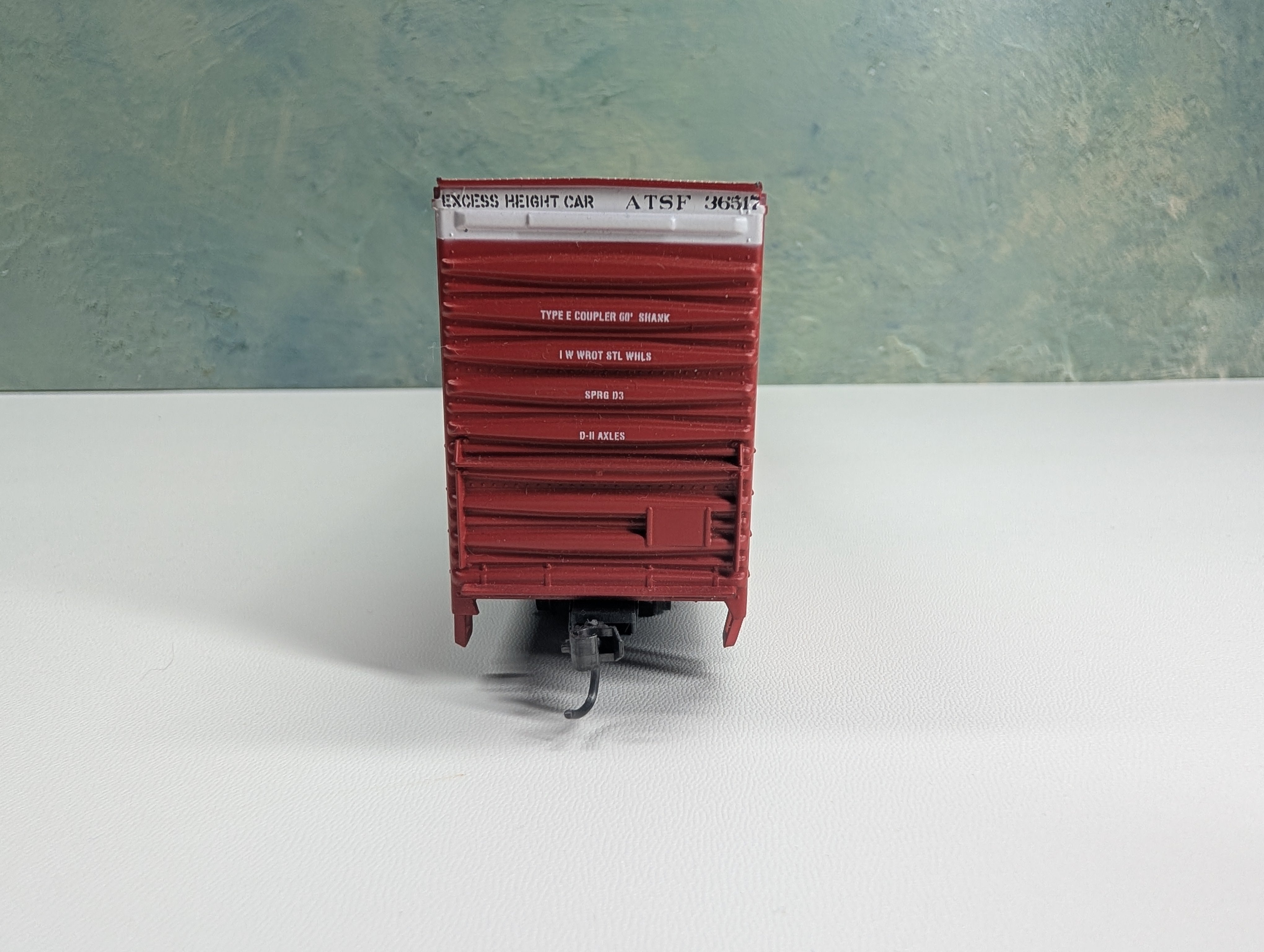 USED Athearn HO Scale 86' HI-Cube Box Car Santa Fe ATSF #36517