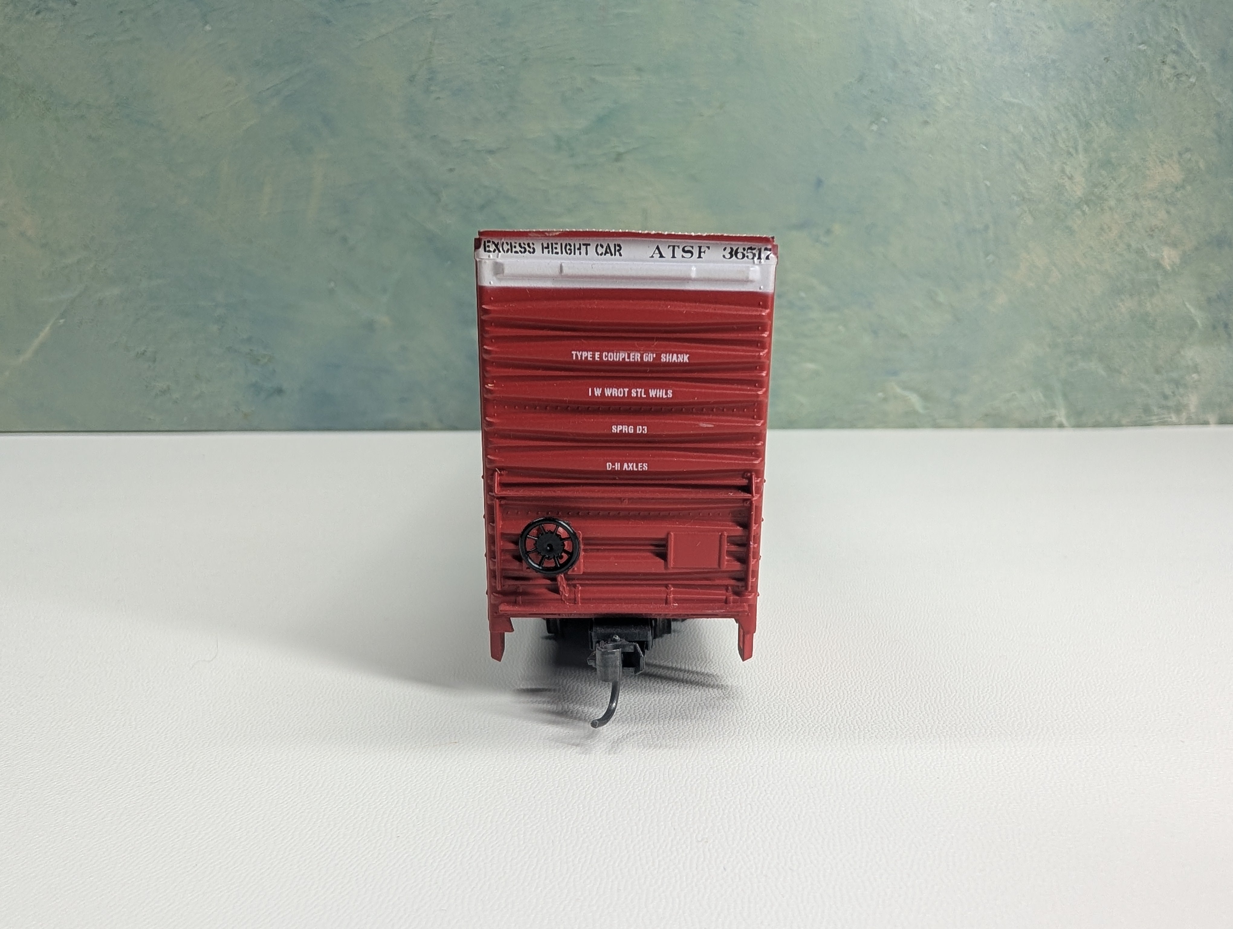 USED Athearn HO Scale 86' HI-Cube Box Car Santa Fe ATSF #36517