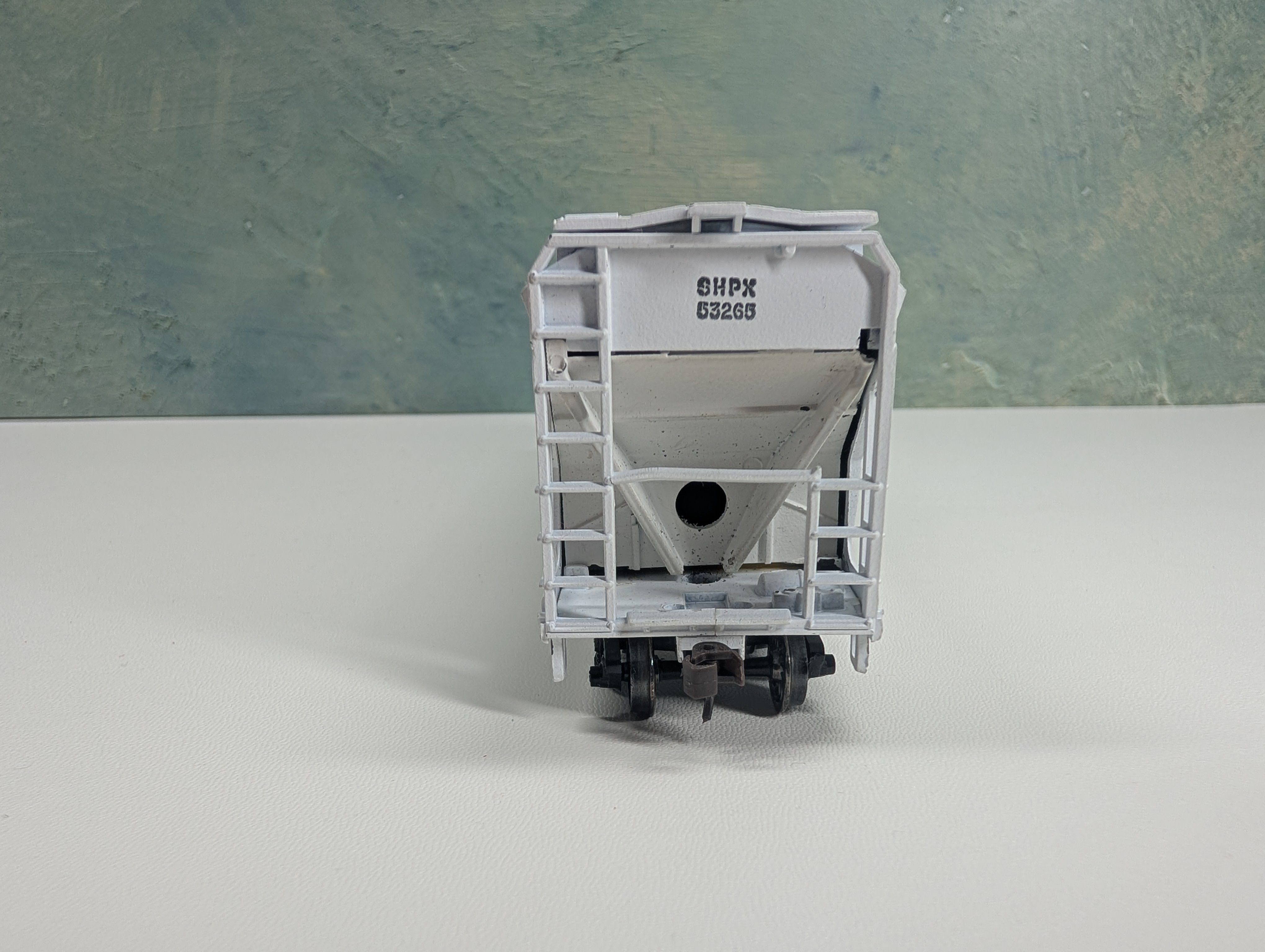 USED Athearn HO Scale ACF Covered Hopper Borg-Warner Chemicals SHPX #53265