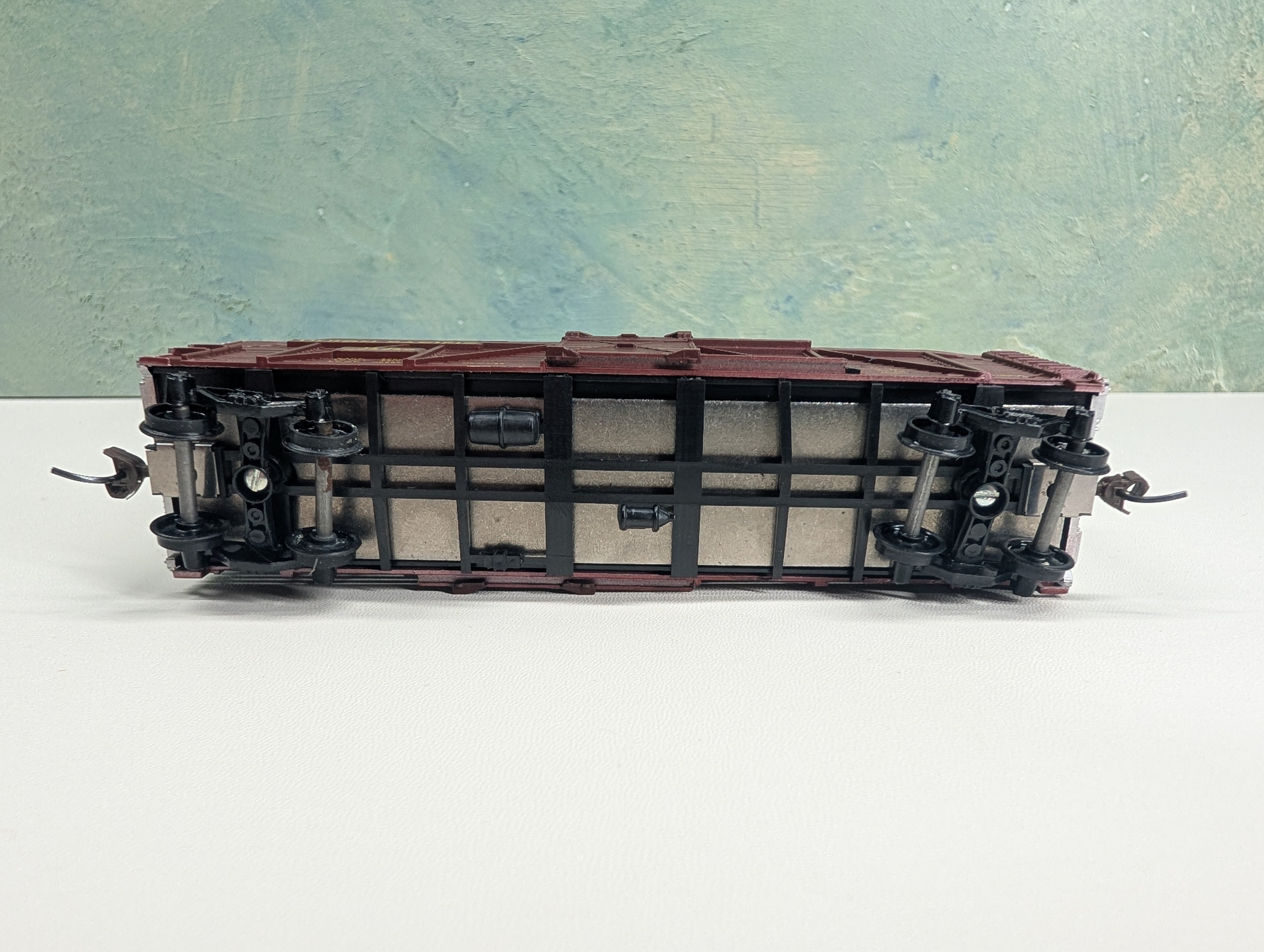 USED Athearn HO Scale 40' Stock Car Union Pacific UP #48256D