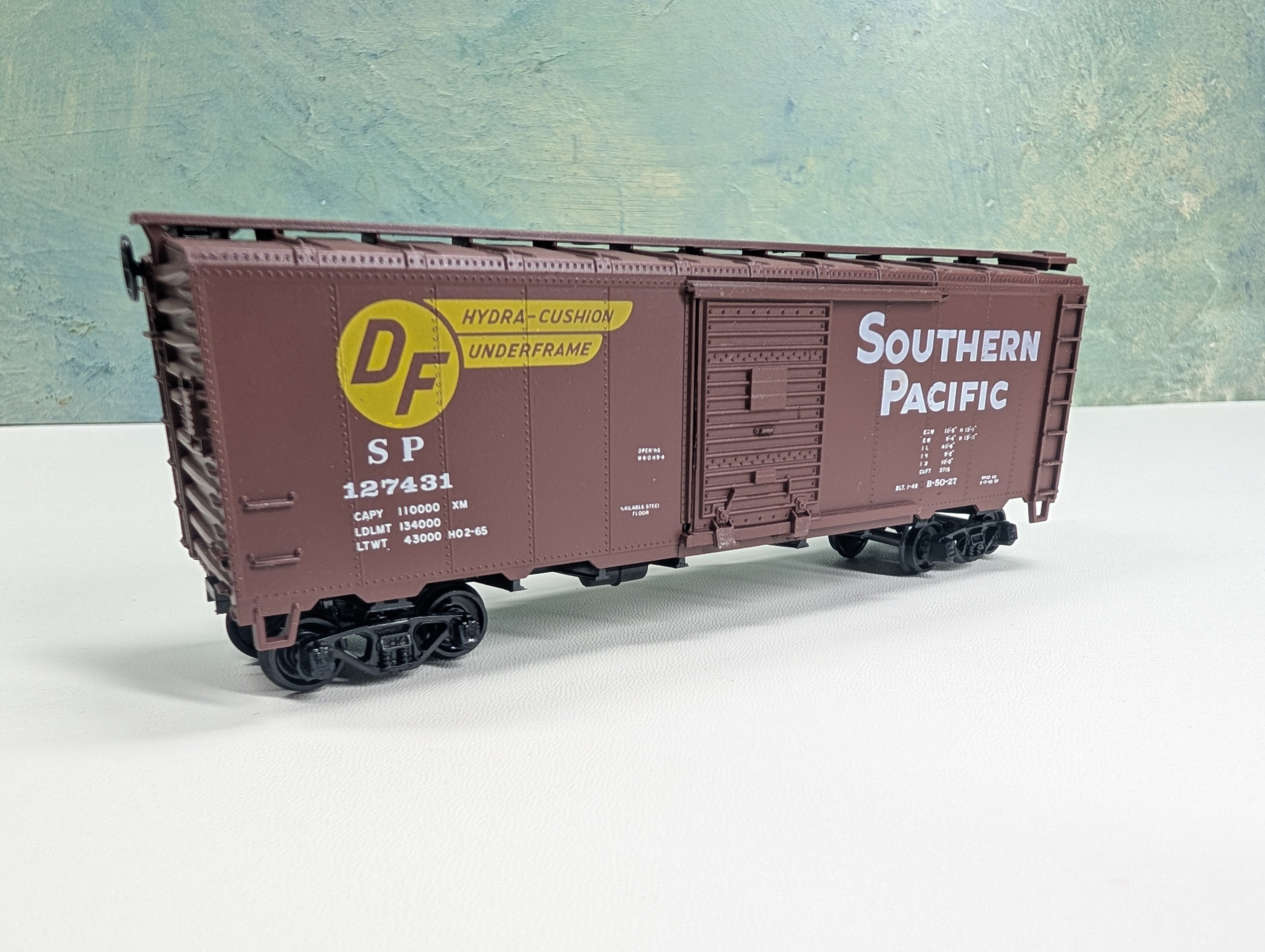 USED Athearn 1205 HO Scale 40' AAR Box Car Southern Pacific SP #127431