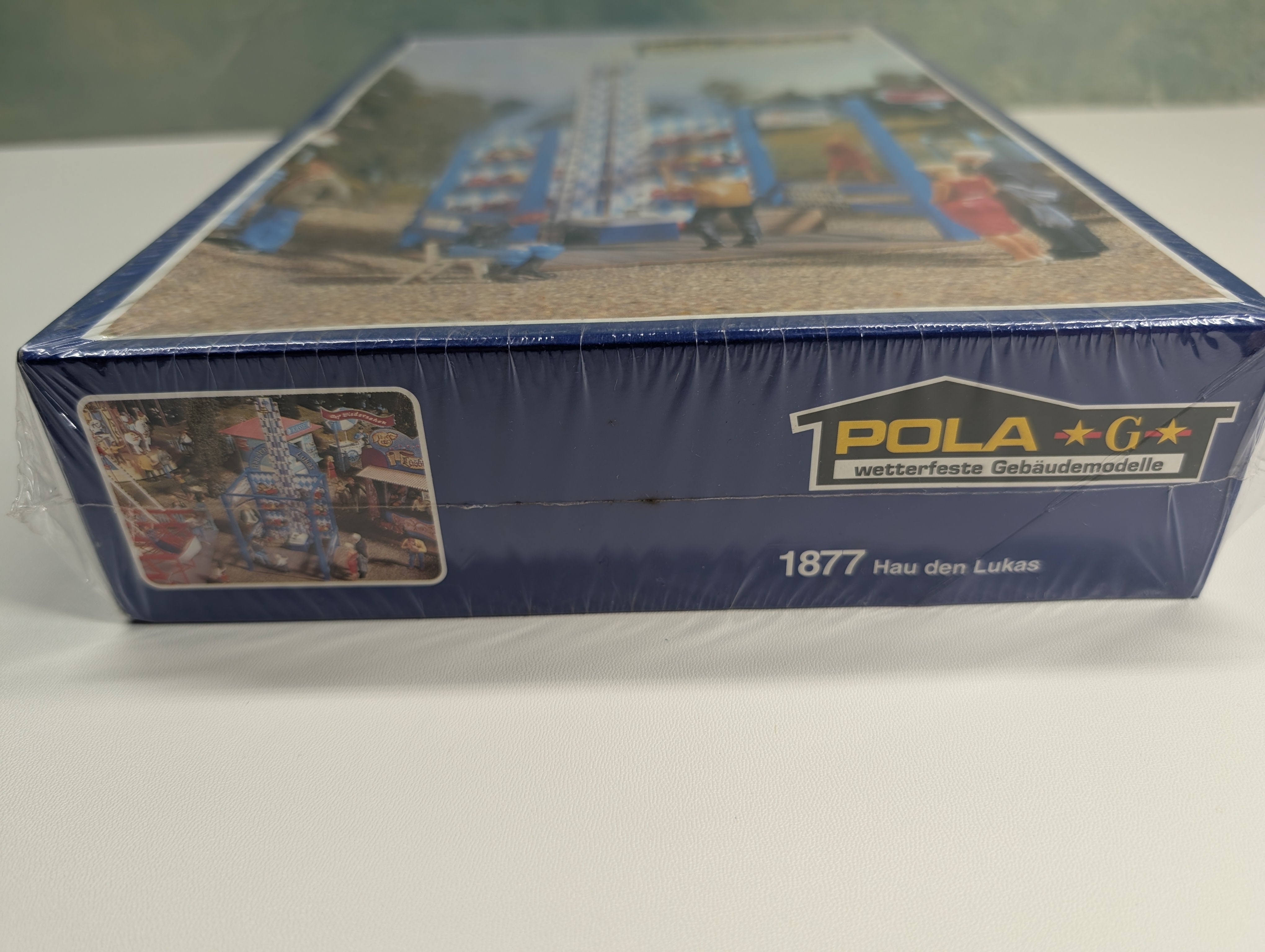 Pola 1877 G Scale Carnival Hammer Bell Game, Strongest Man Game