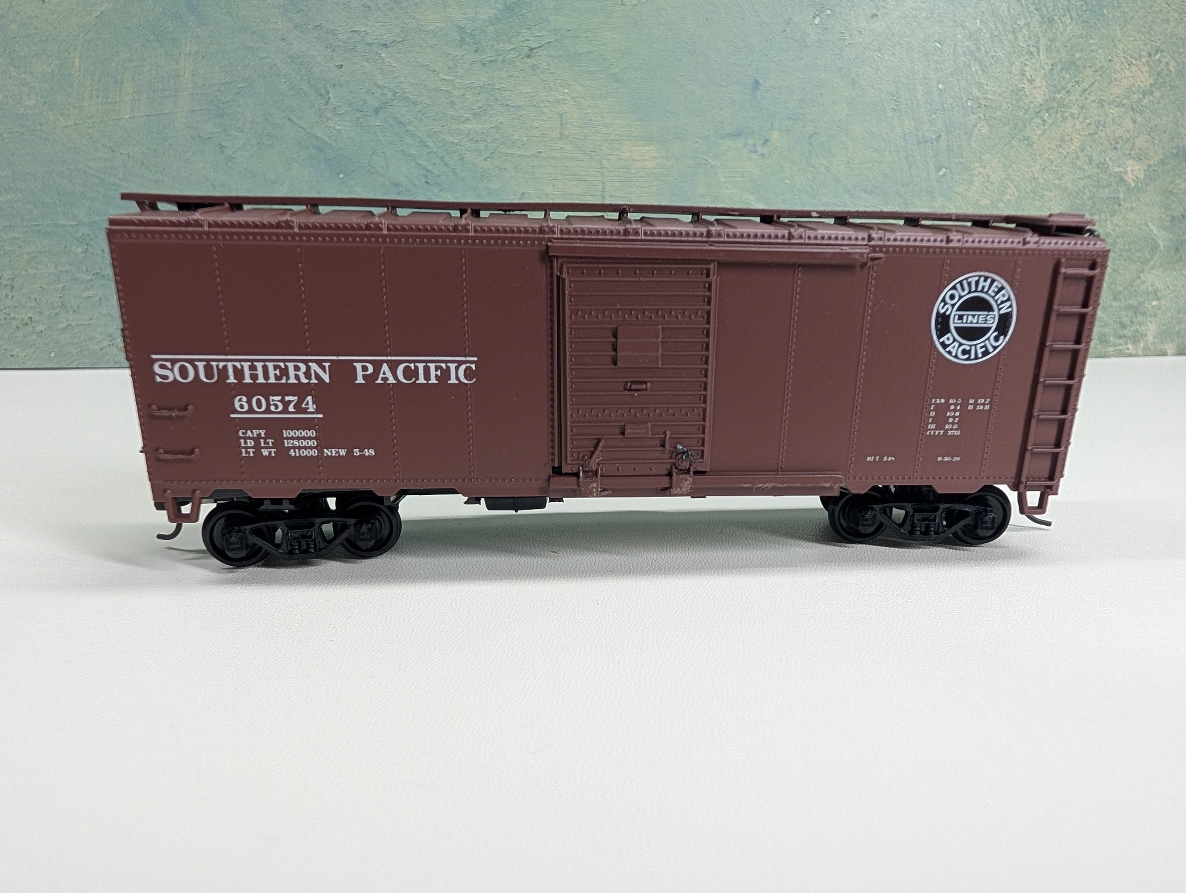 USED Athearn HO Scale 40' Box Car Southern Pacific SP #60574