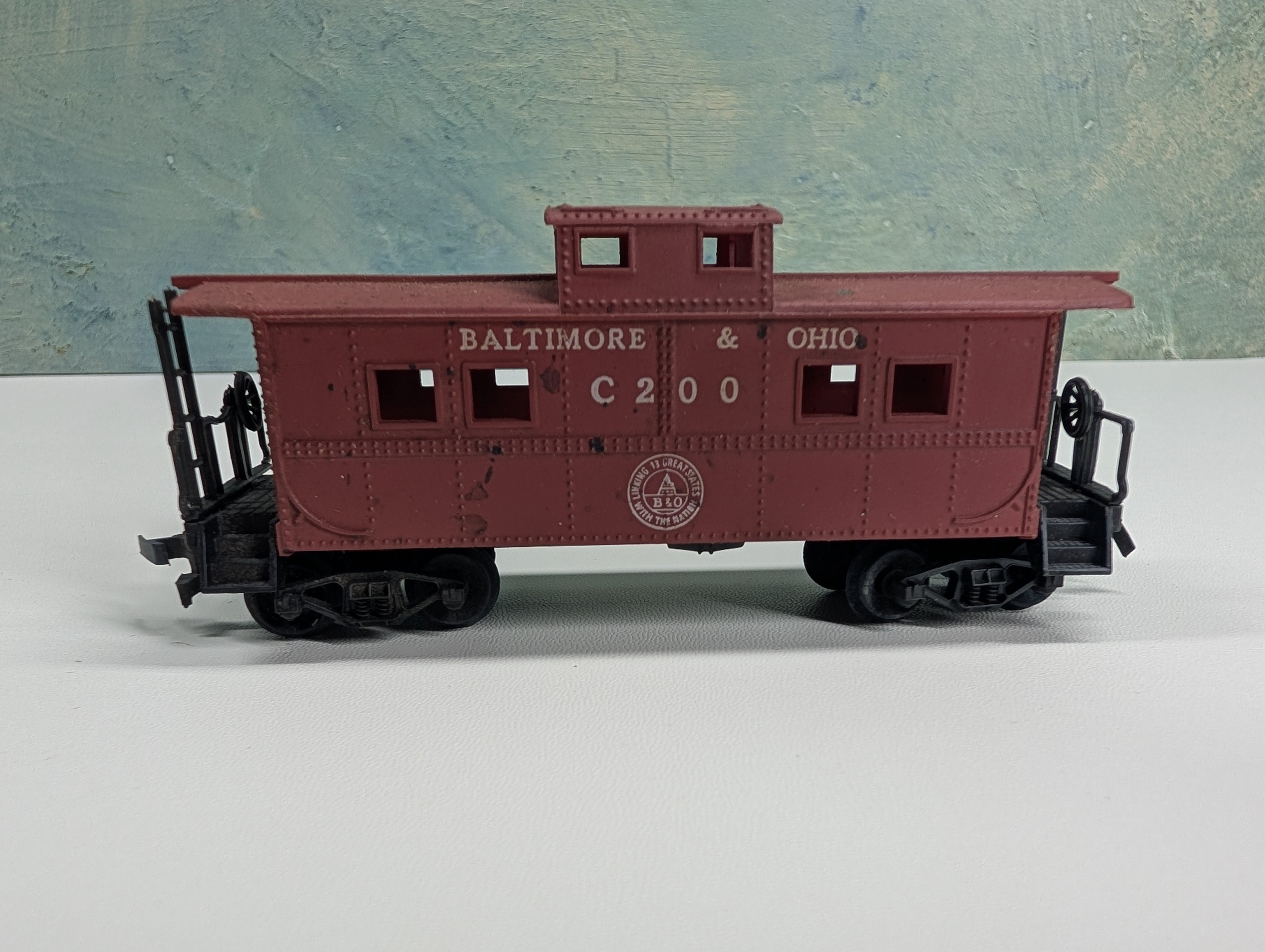 USED HO Scale Caboose Baltimore and Ohio B&O #C200
