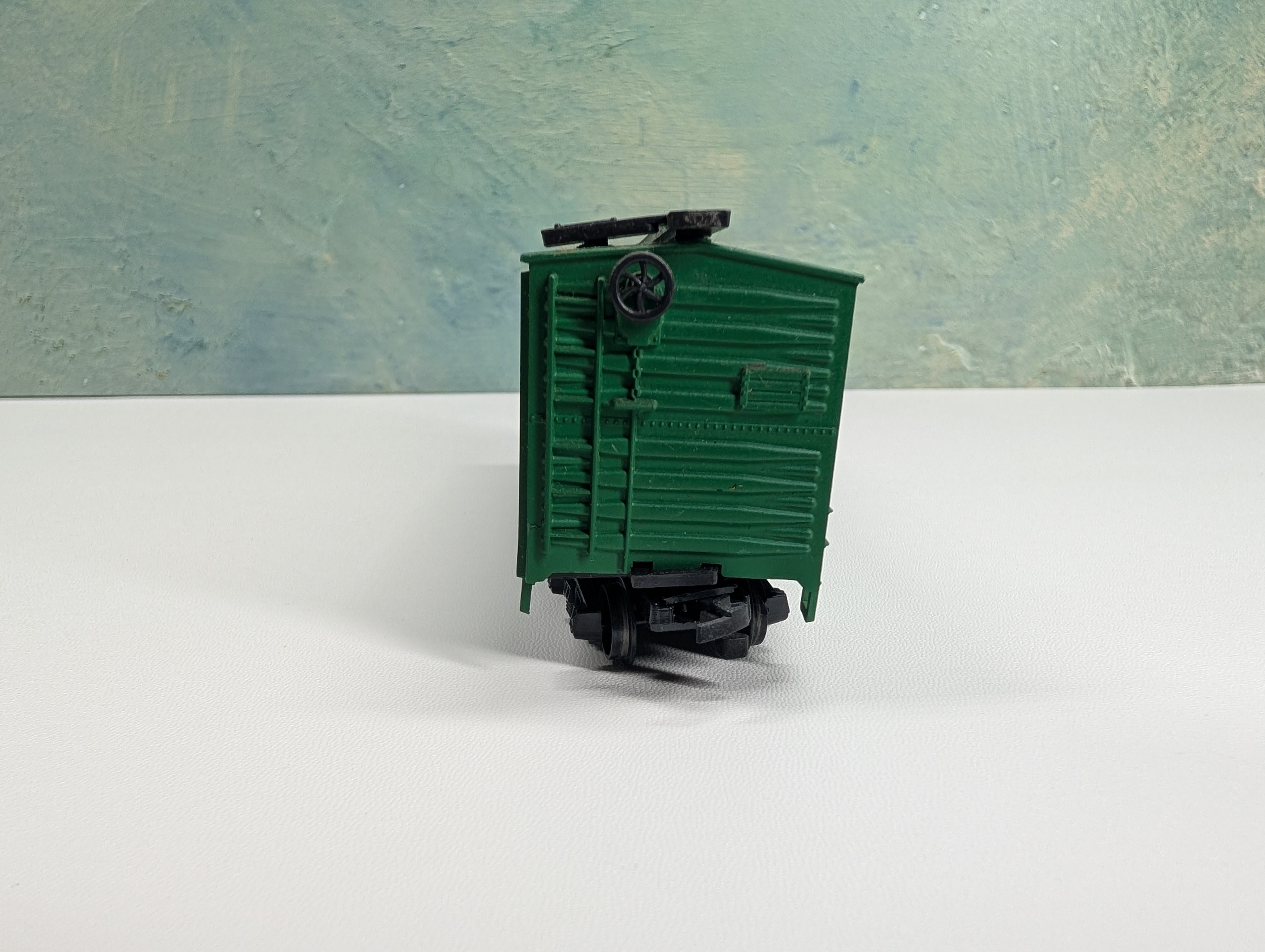 USED HO Scale Wooden Box Car Santa Fe ATSF #67391