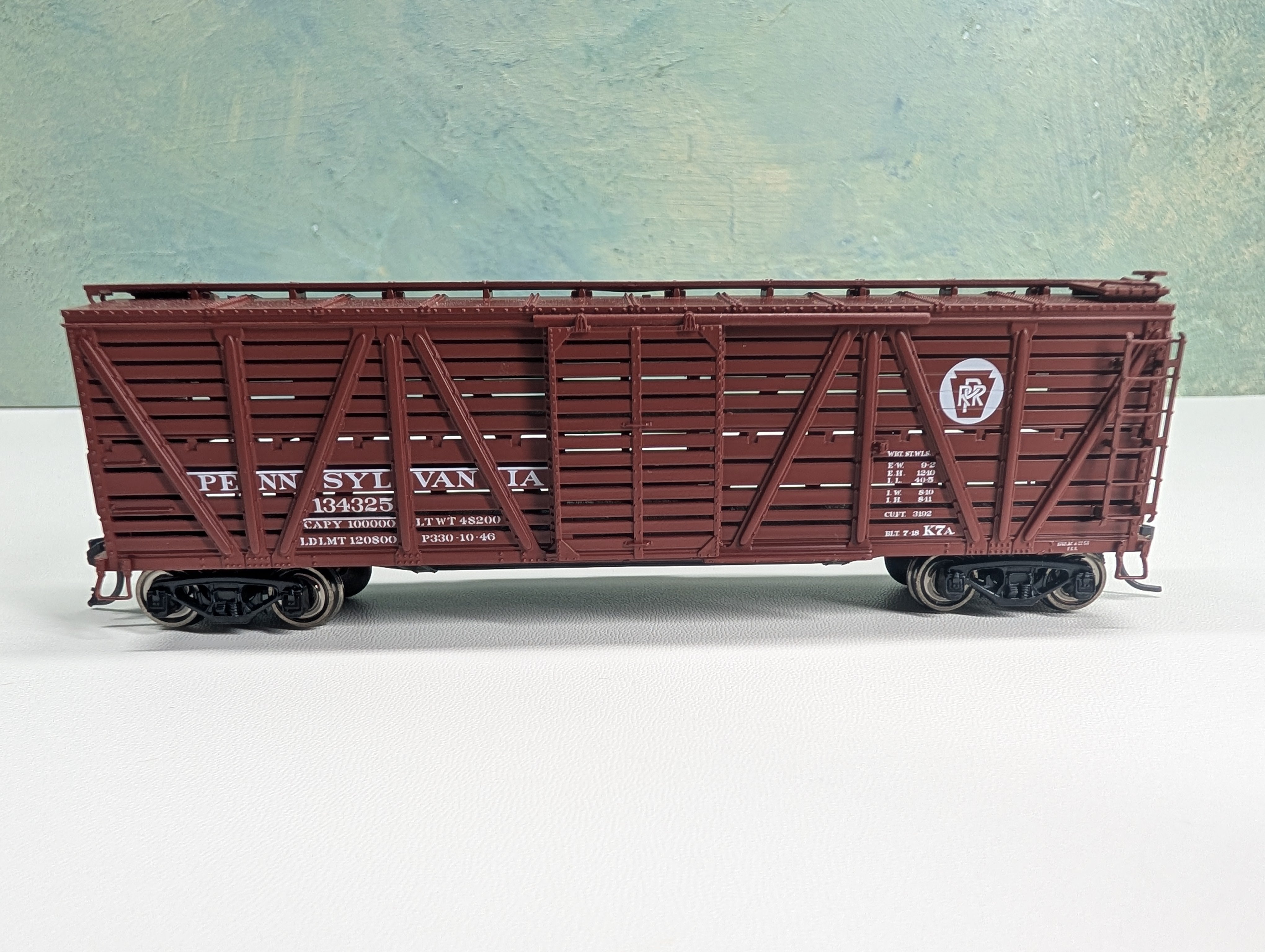 USED Broadway Limited 850 HO Scale Stock Car Pennsylvania PRR #134325