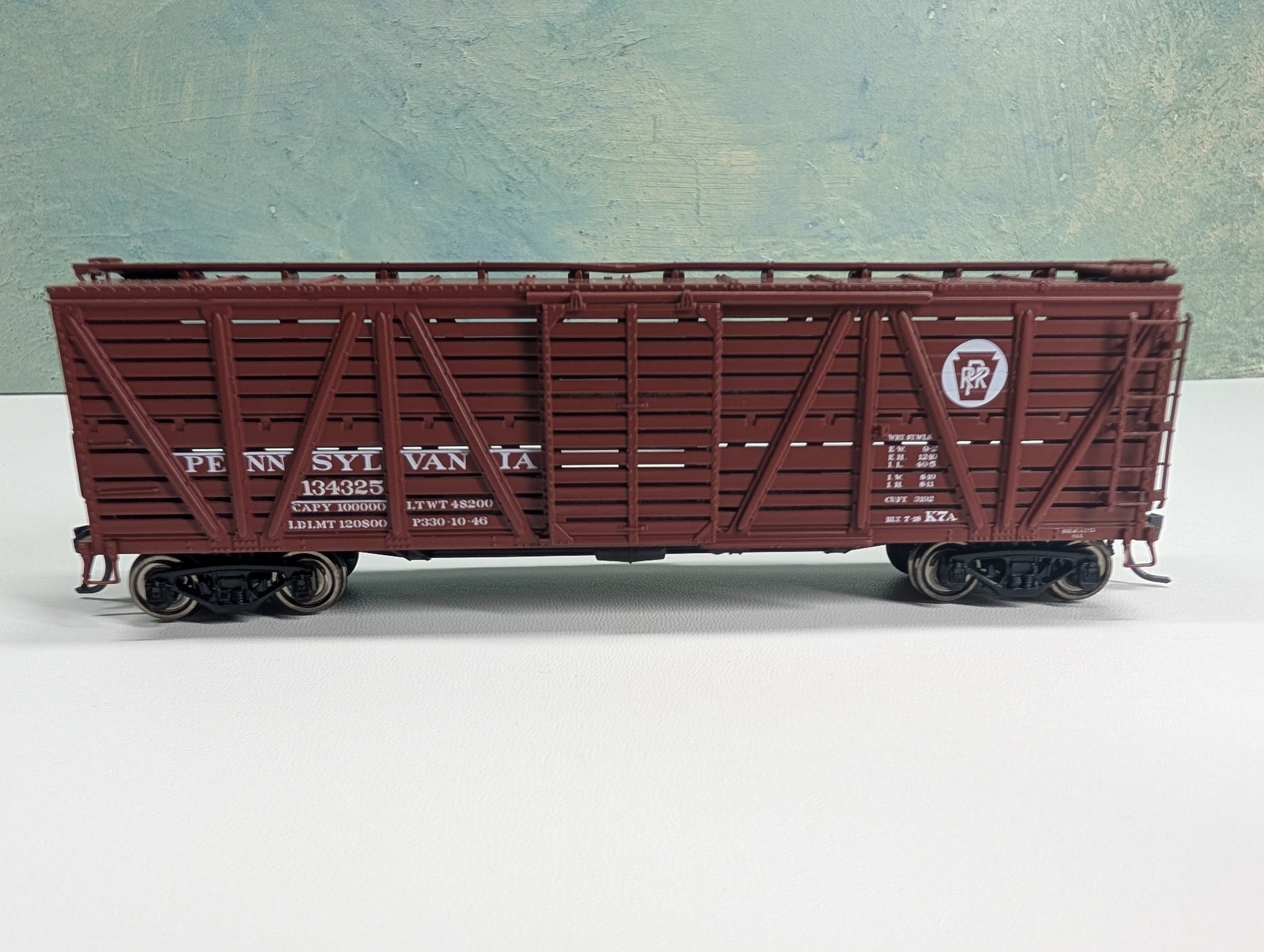 USED Broadway Limited 850 HO Scale Stock Car Pennsylvania PRR #134325