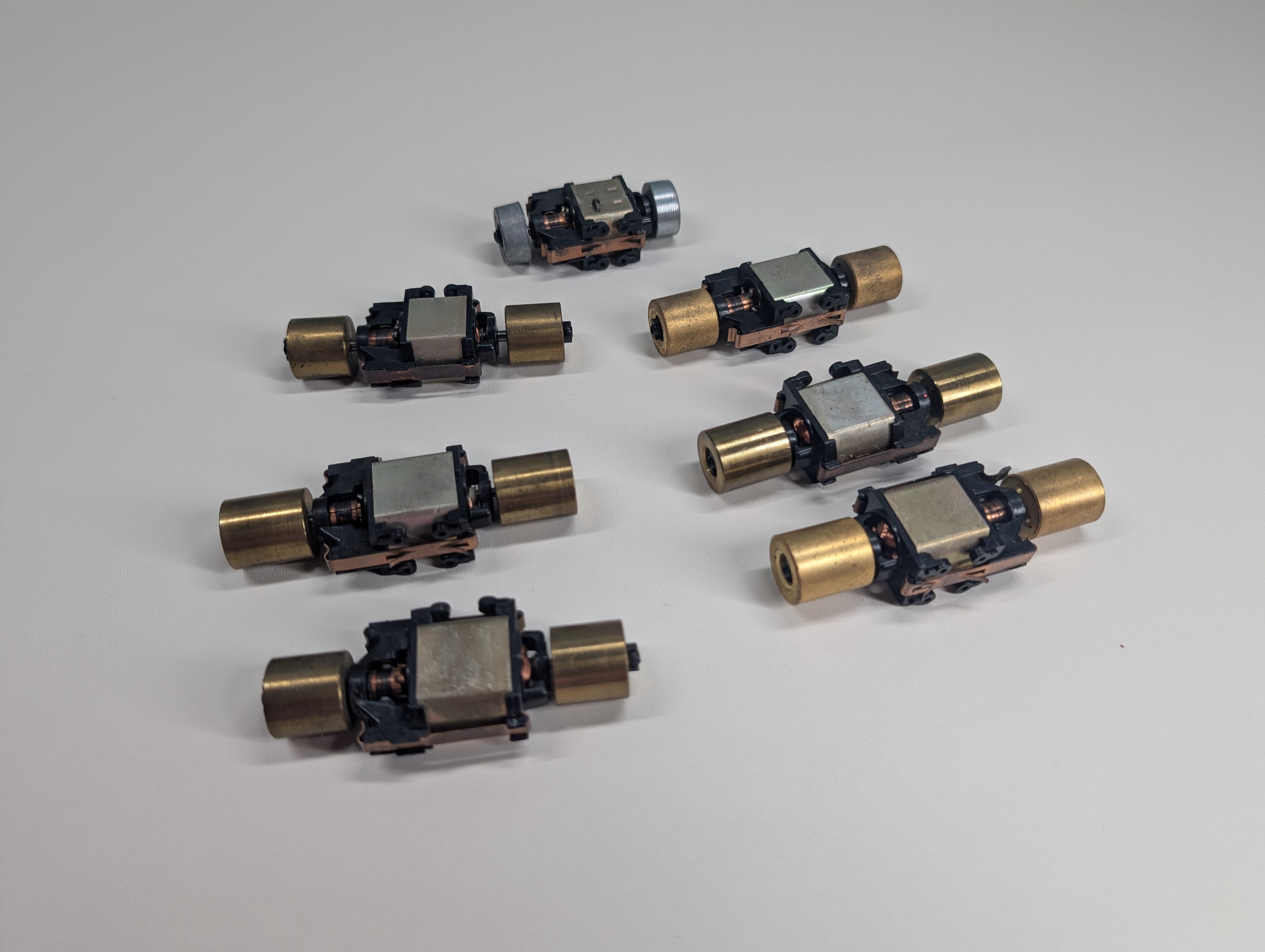 USED HO Scale Lot of Untested HO Motors for Locomotives