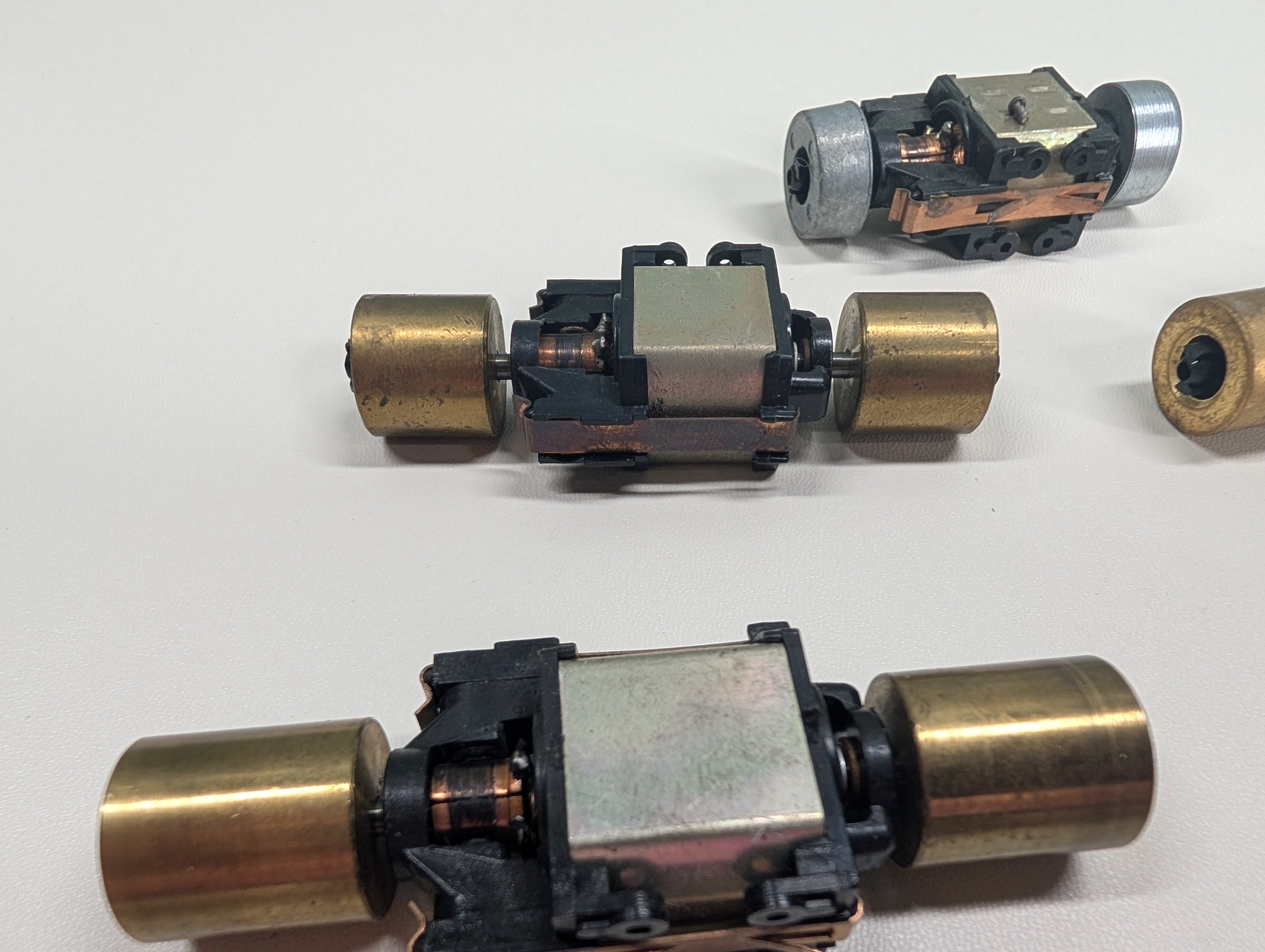 USED HO Scale Lot of Untested HO Motors for Locomotives