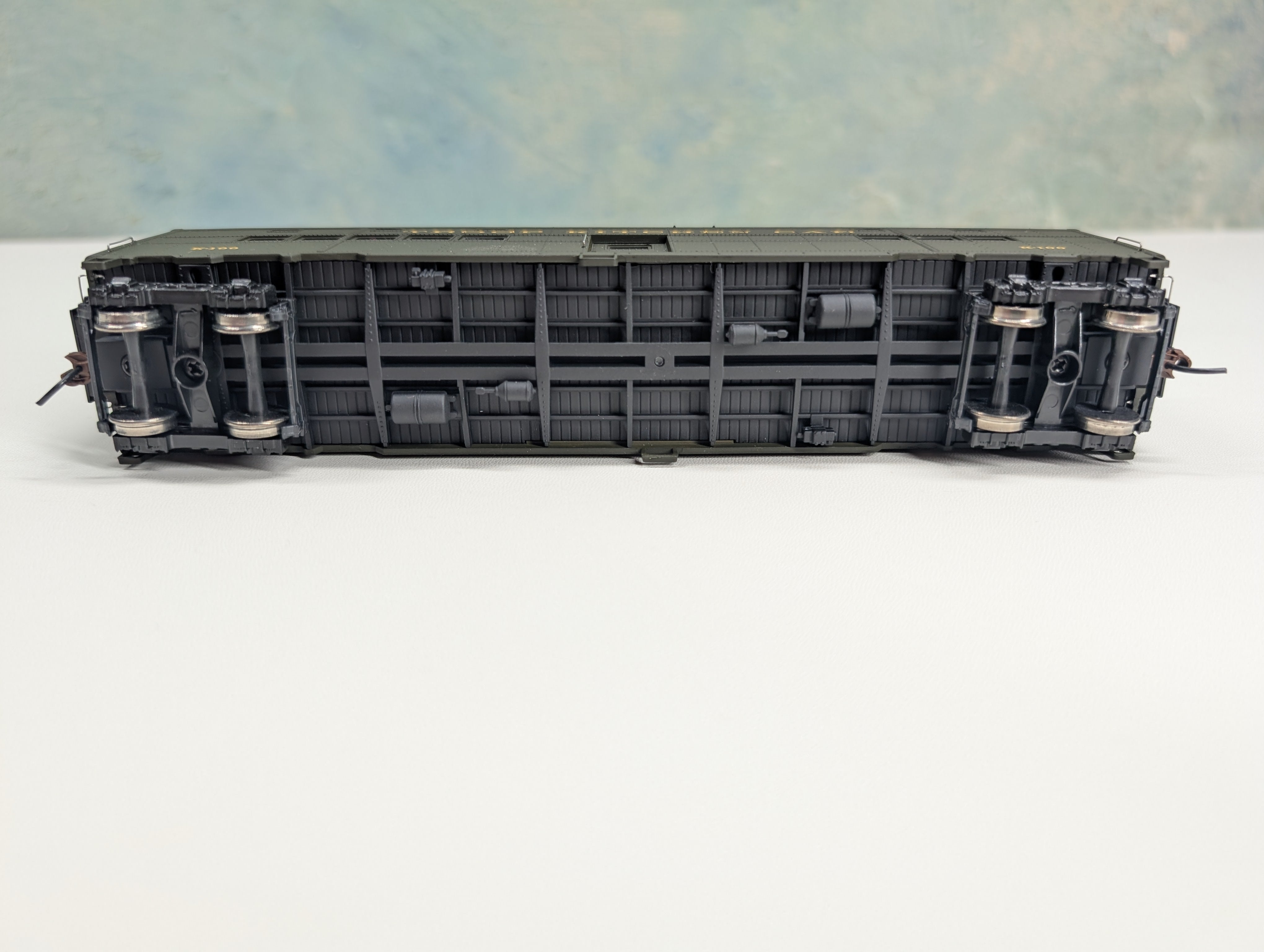 USED Walthers 932-4181 HO Scale ACF Troop Kitchen Car #K-100