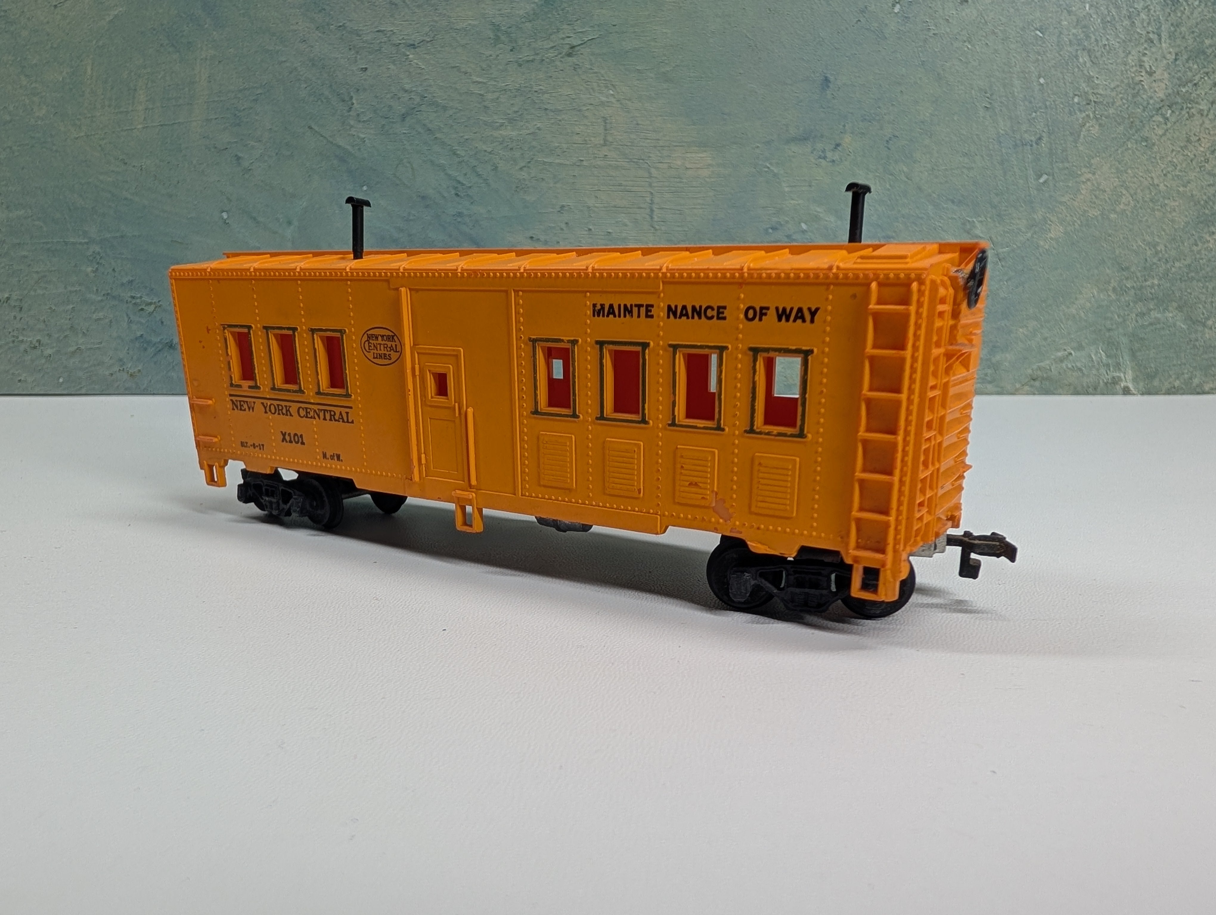 USED Mantua HO Scale Maintenance of Way Car New York Central X101