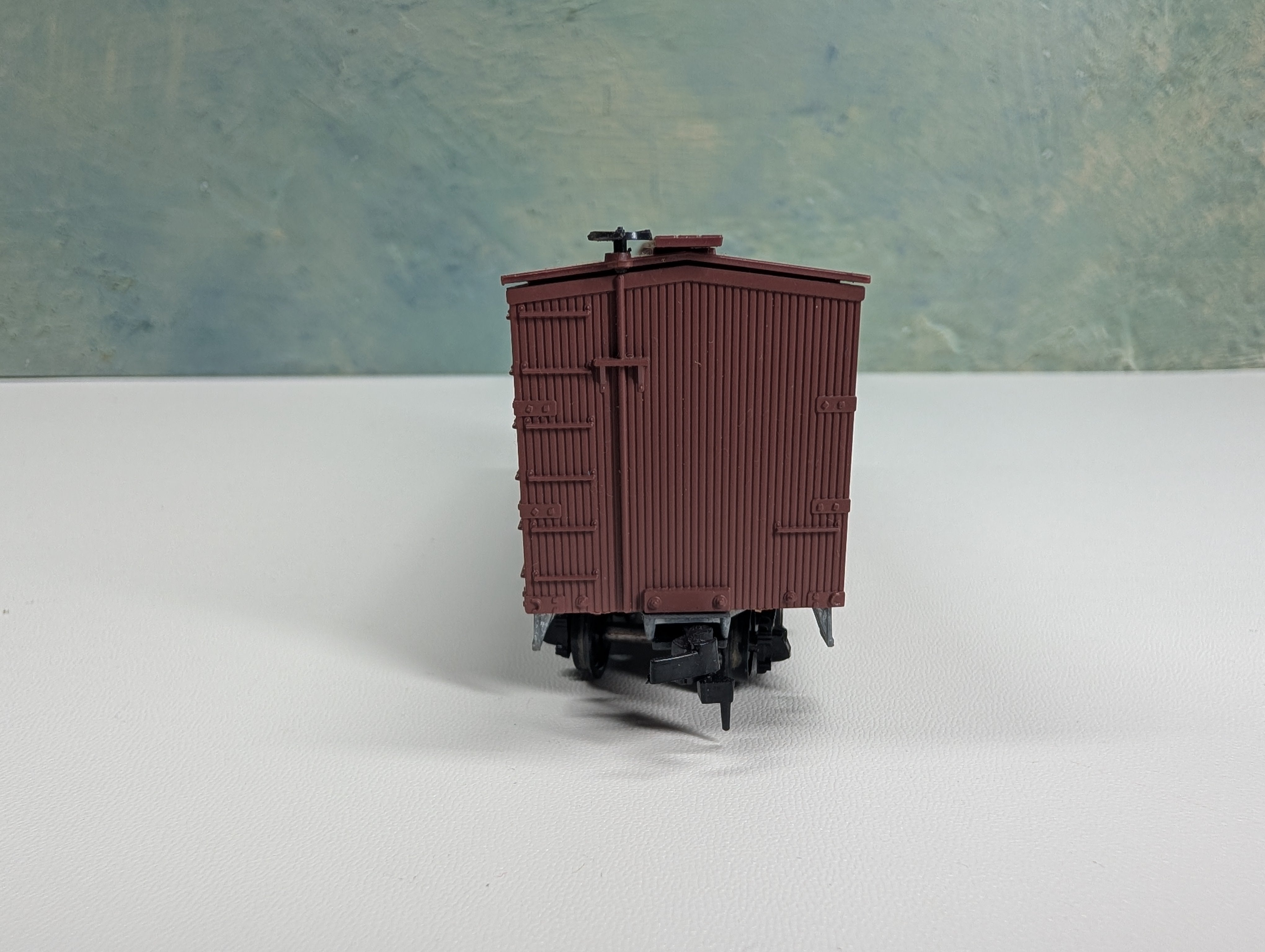 USED Roundhouse HO Scale 37' Wooden Reefer New Haven NH #72123