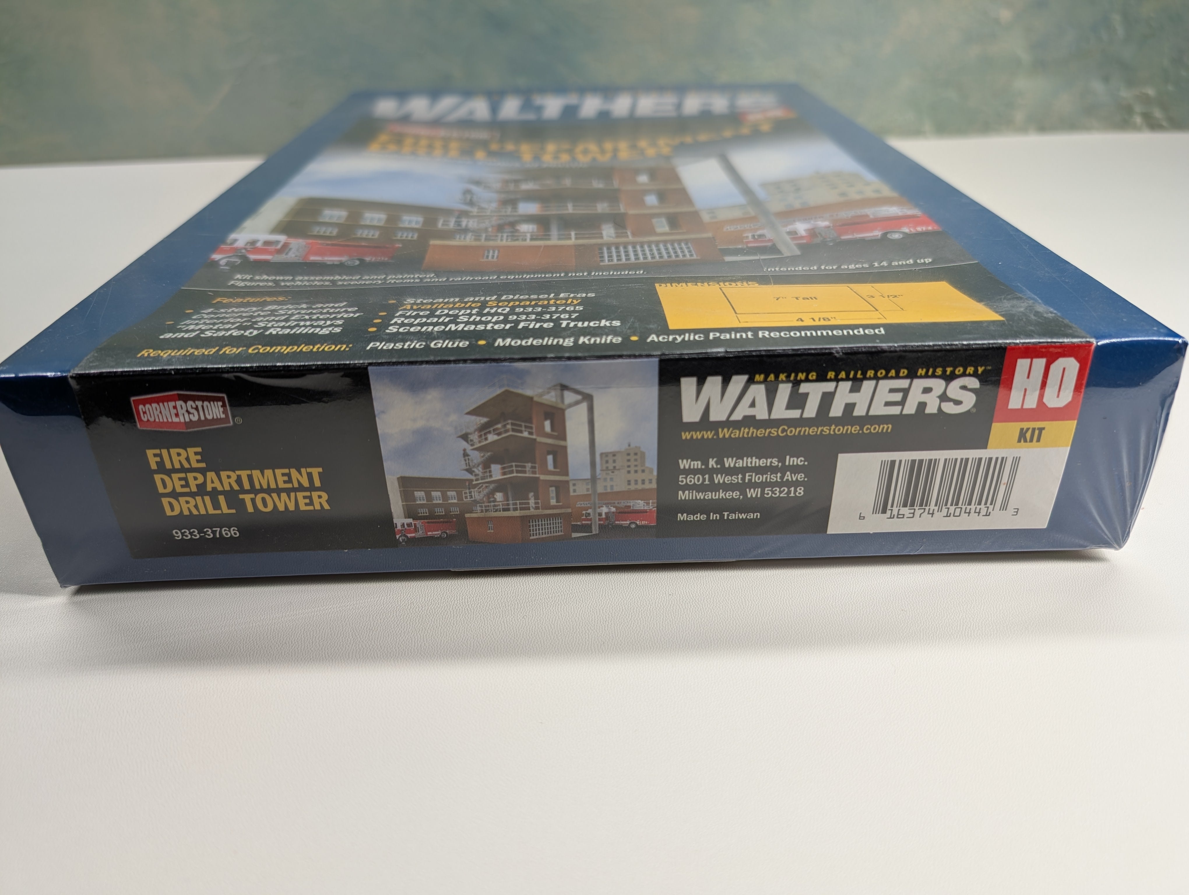 Walthers Cornerstone 933-3766 HO Scale Fire Department Drill Tower Discontinued KIT