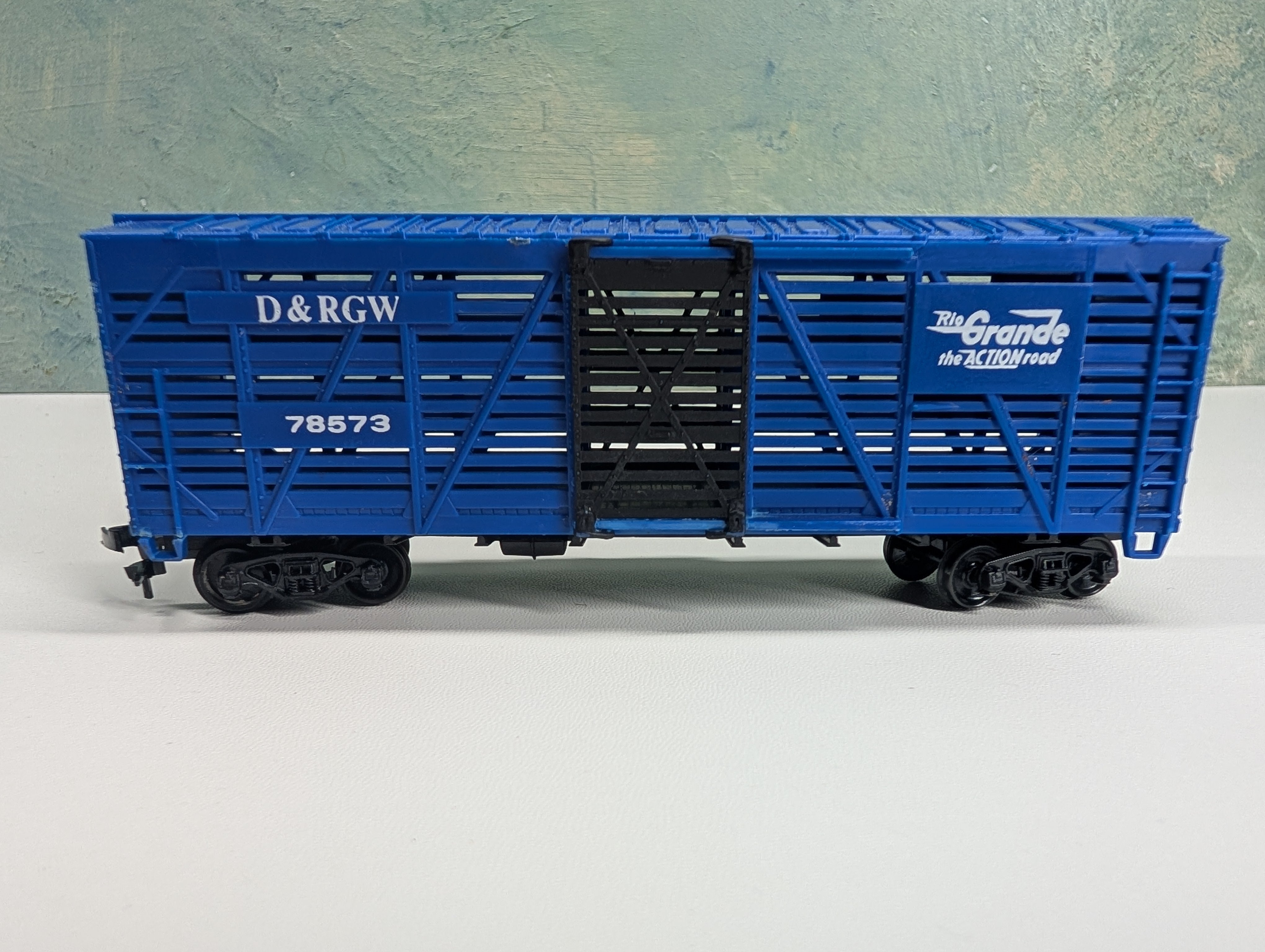 USED Lionel HO Scale Stock Car Rio Grande D&RGW #78573