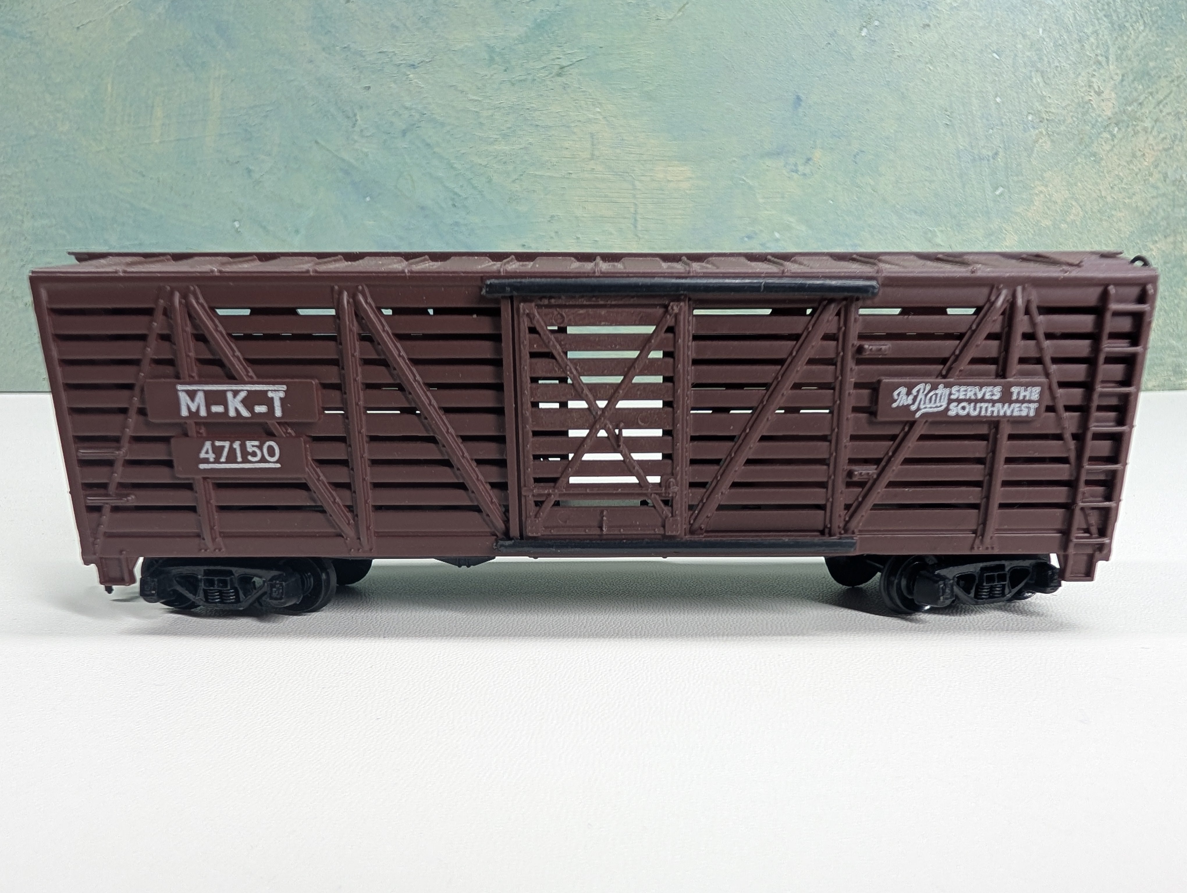 USED Tyco HO Scale 40' Stock Car MKT #47150