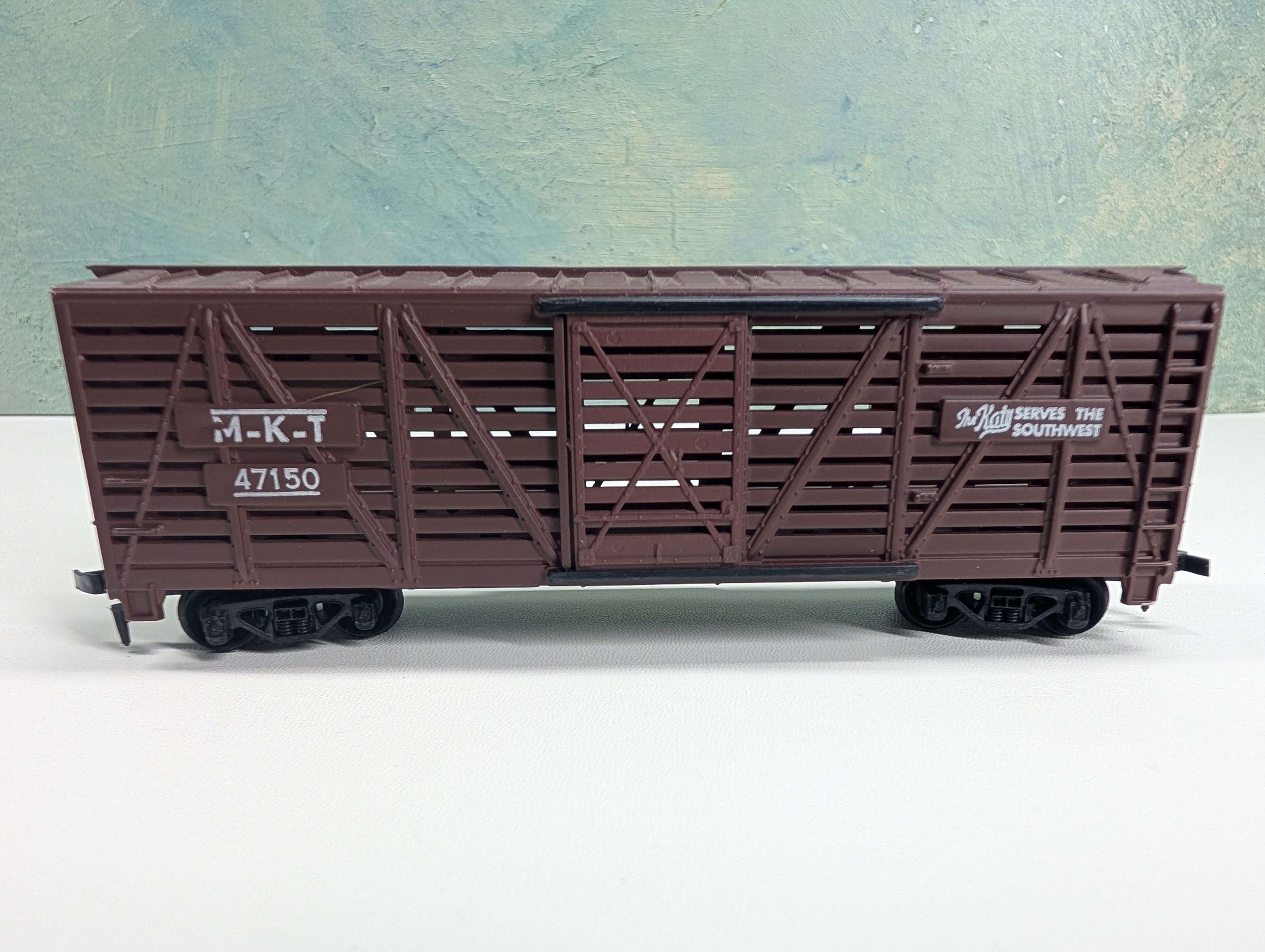 USED Tyco HO Scale 40' Stock Car MKT #47150
