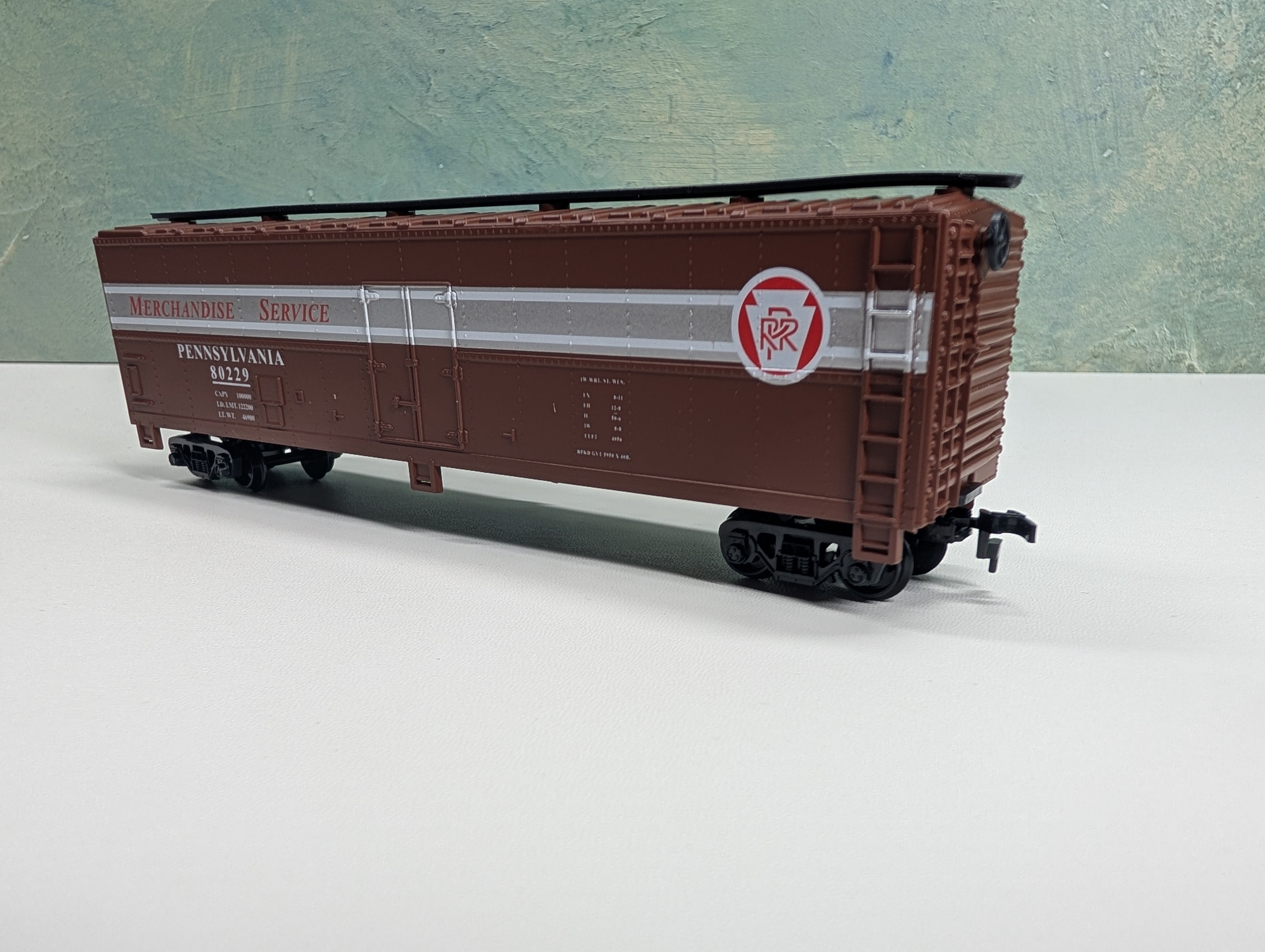 USED HO Scale 50' Box Car Pennsylvania PRR #80229