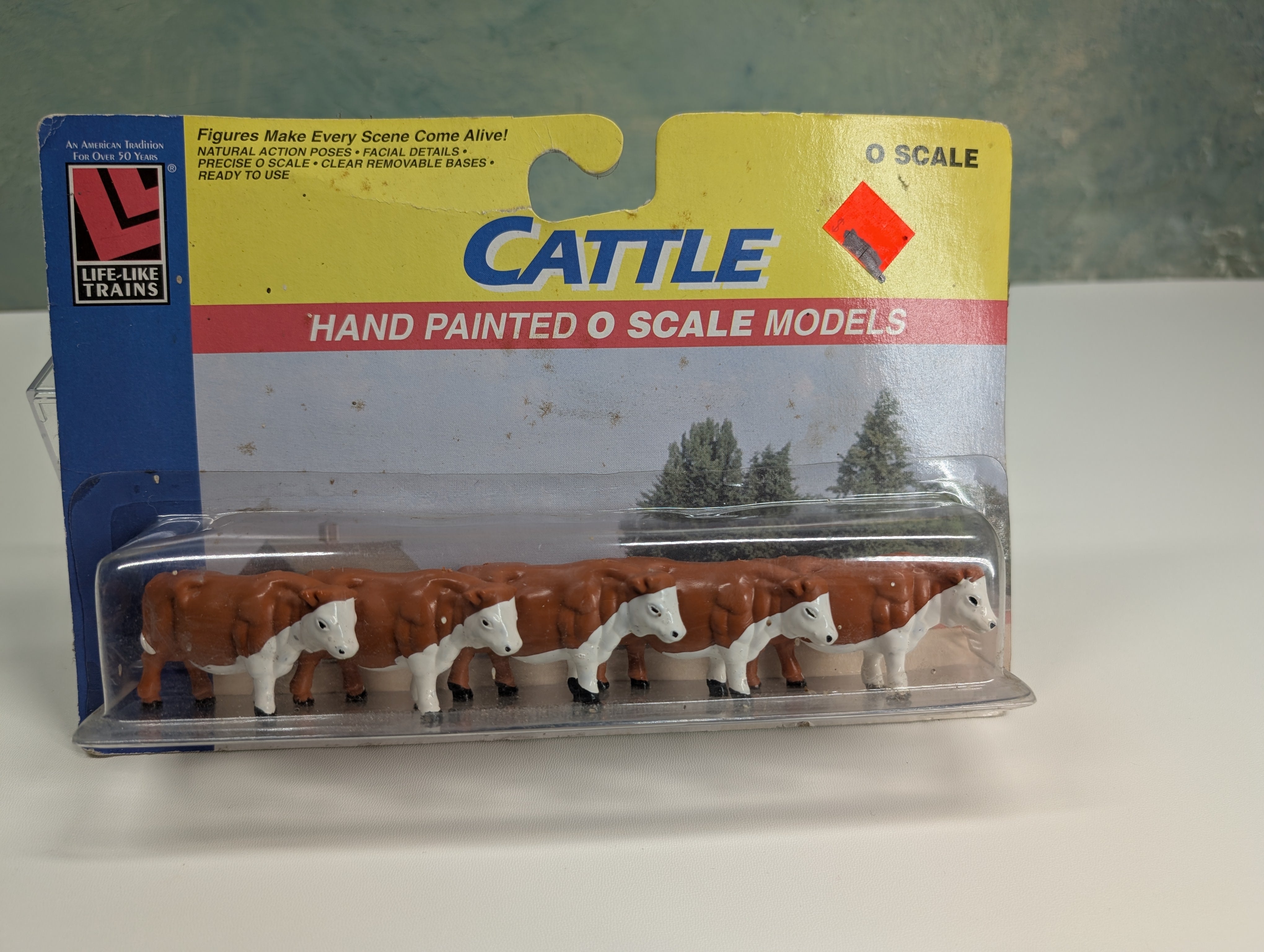 Life-Like O 1150 Cattle, Farm Animals