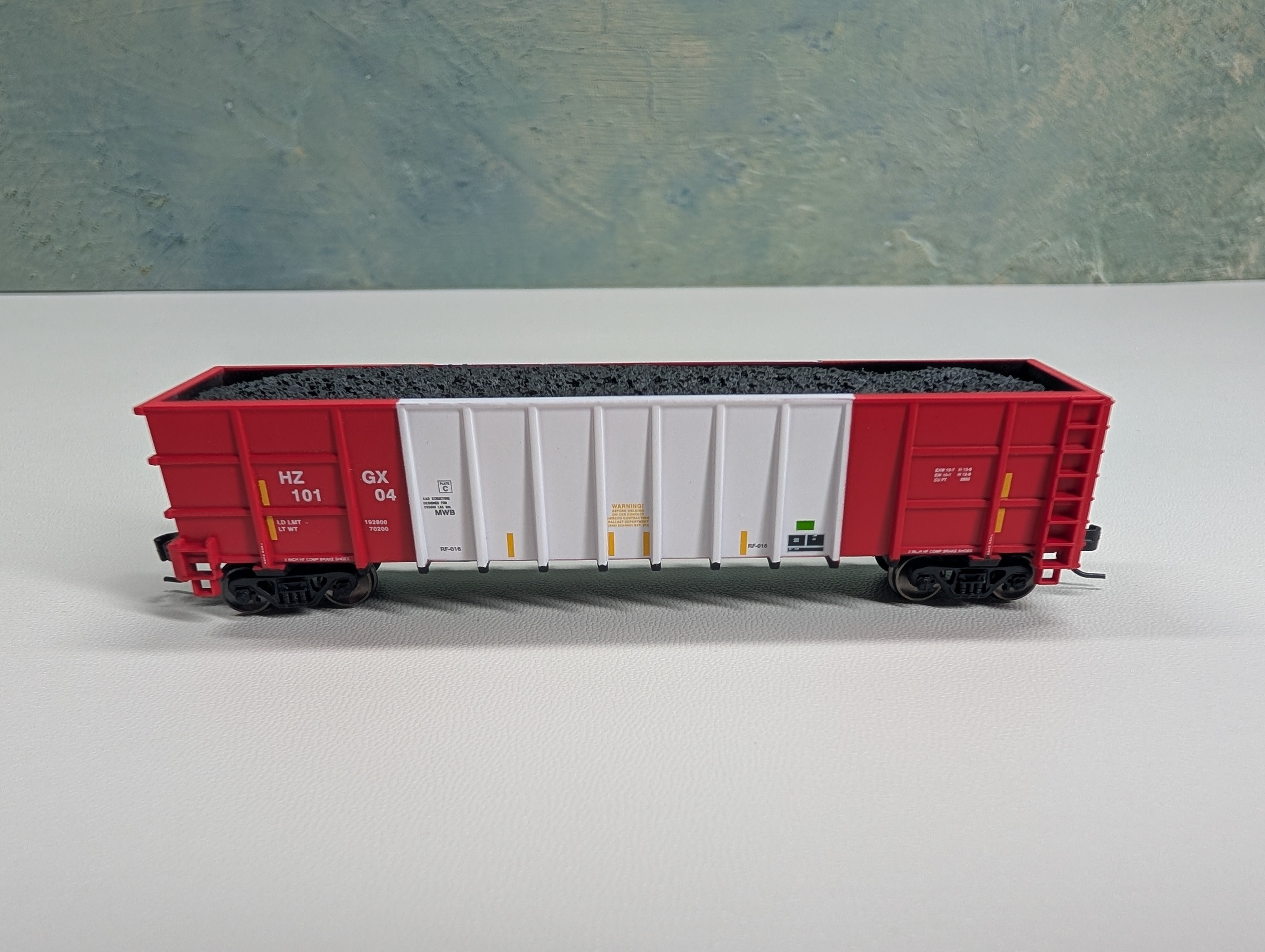 USED Athearn 3840 N Scale Thrall High-Side Gondola Herzog HZGX #10104
