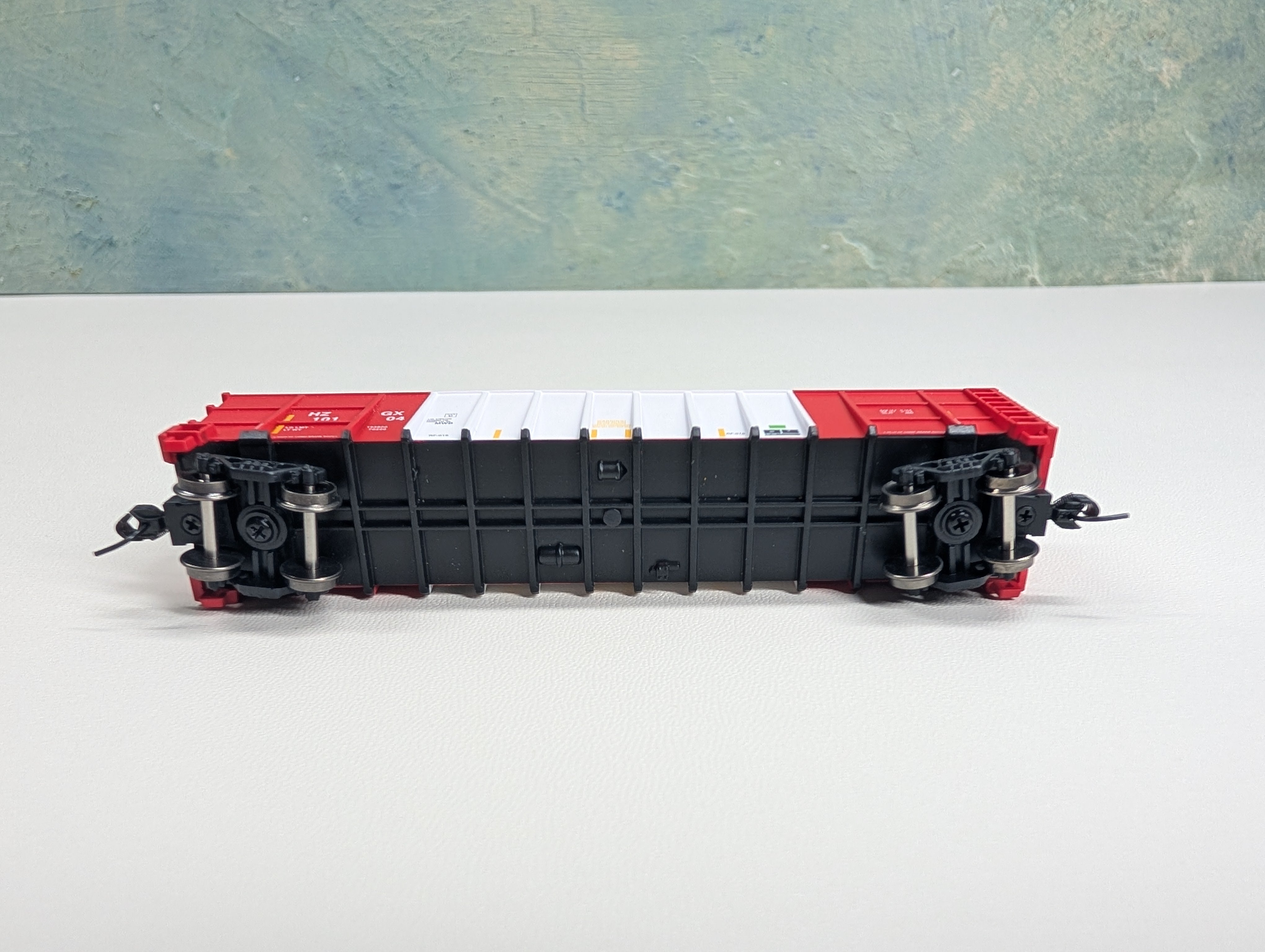 USED Athearn 3840 N Scale Thrall High-Side Gondola Herzog HZGX #10104