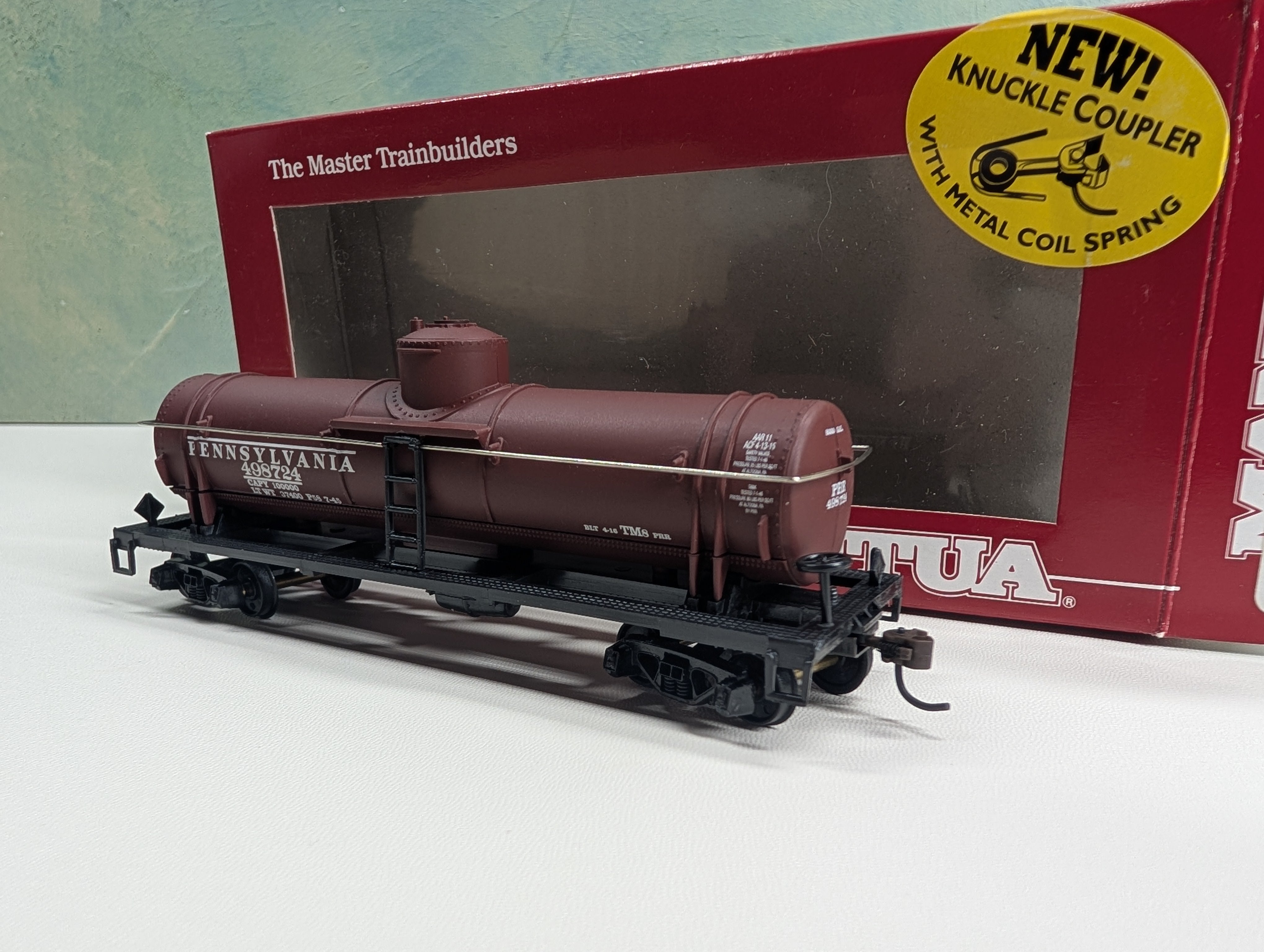 USED Mantua 732-520 HO Scale Tank Car Pennsylvania #498724