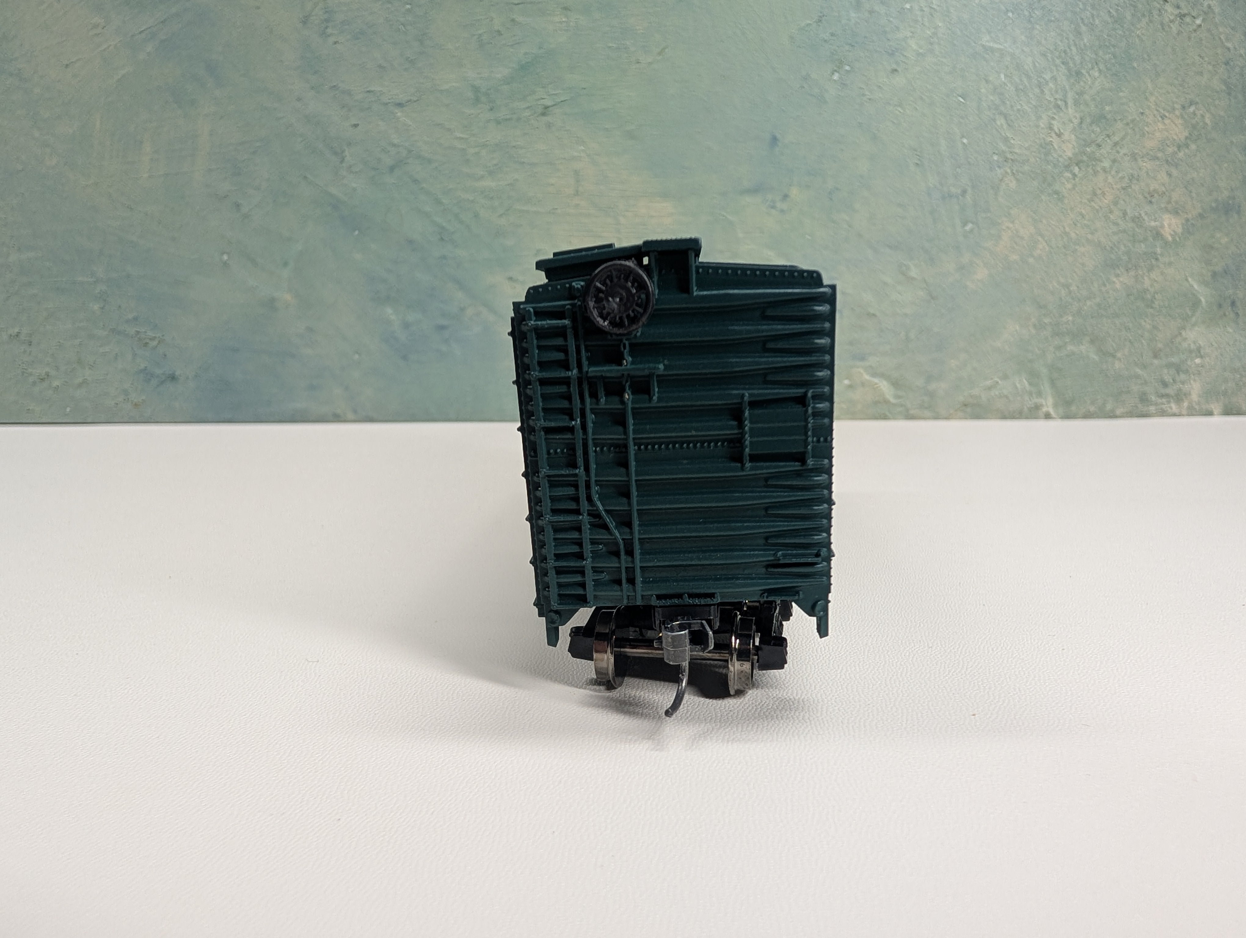 USED Athearn HO Scale 40' Box Car Ontario Northland ONT #90075 Metal Wheels