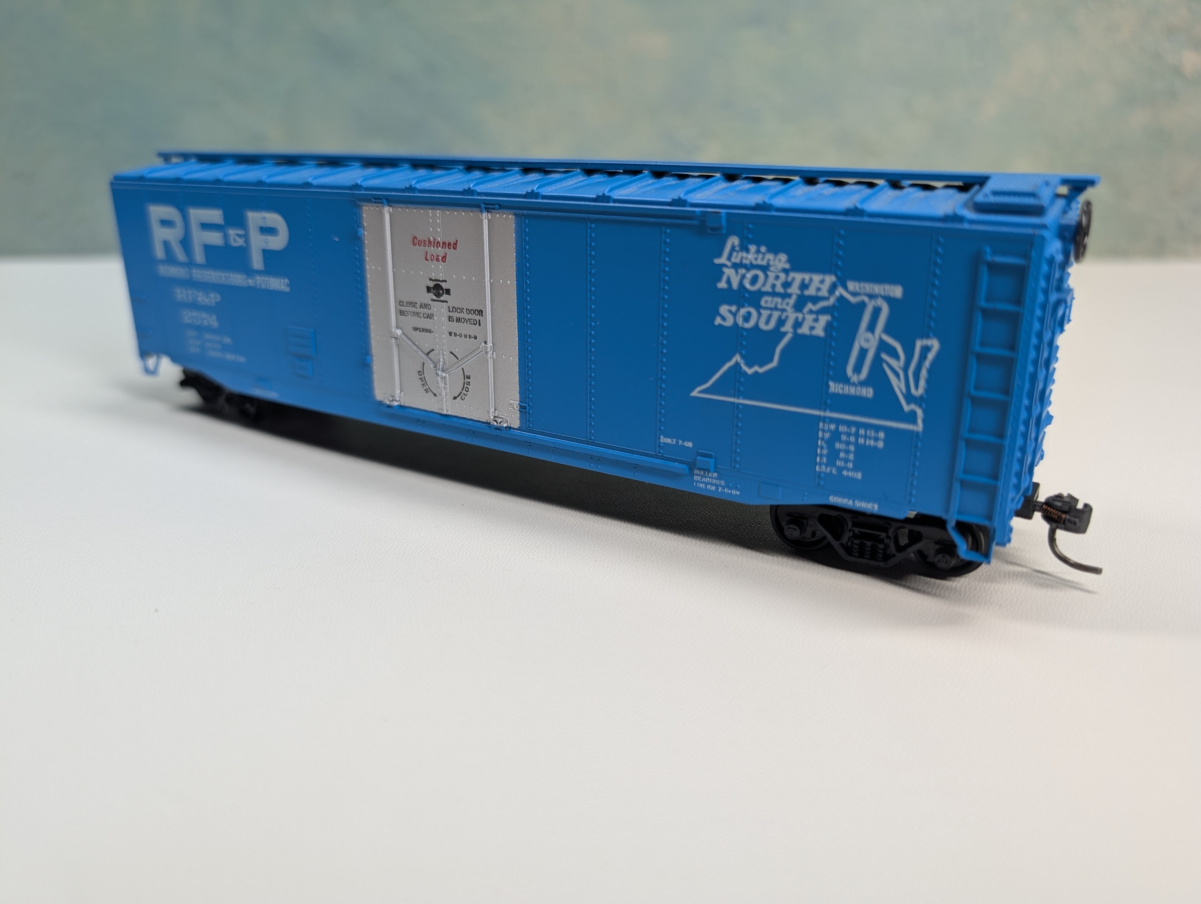 USED Athearn HO Scale 50' Box Car Richmond, Fredericksburg & Potomac RF&P #2574