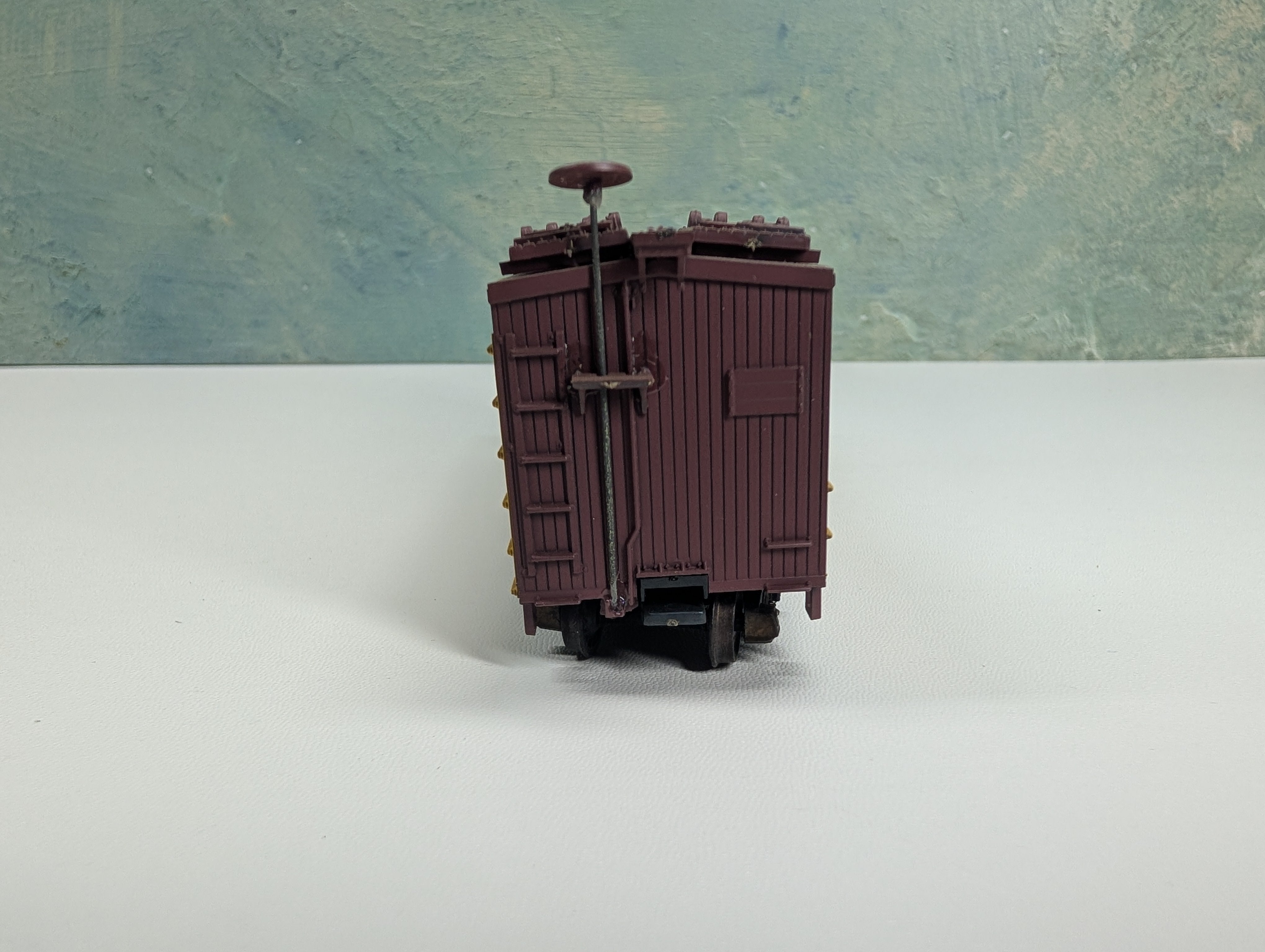 USED TRAIN MINIATURE HO Scale 40' Wood Reefer Heinz HJH #410