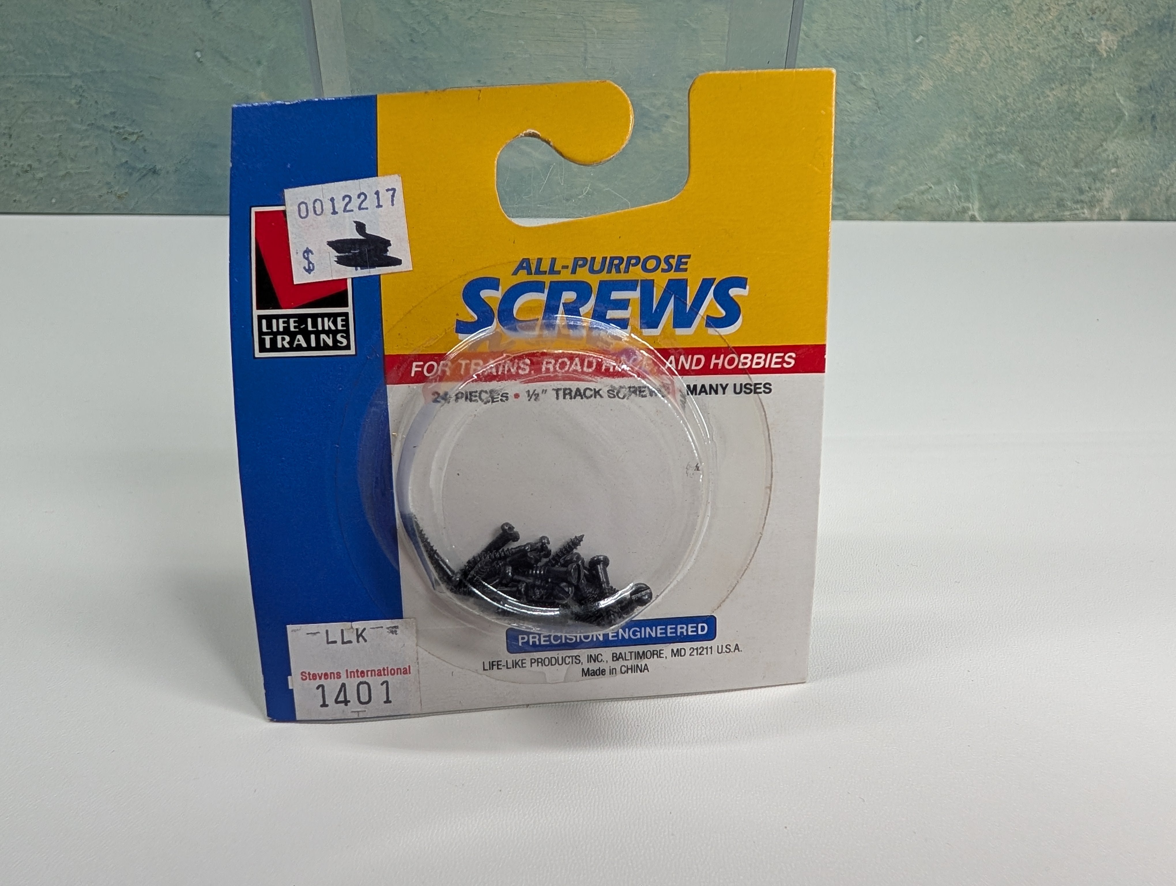Life-Like 1404 Multi Scale All Purpose Screws for Trains, Road Race & Hobbies, 24 pcs