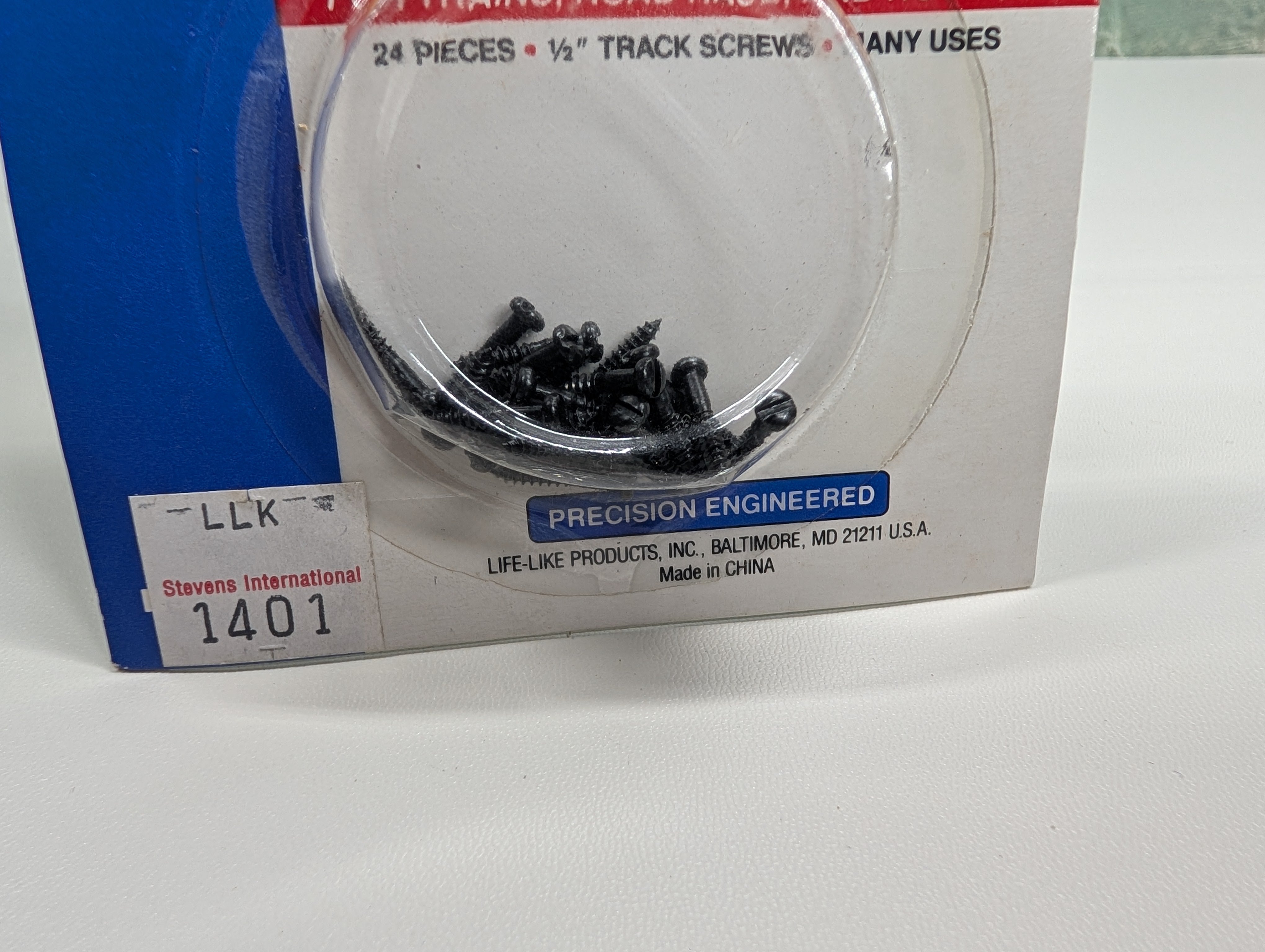 Life-Like 1404 Multi Scale All Purpose Screws for Trains, Road Race & Hobbies, 24 pcs