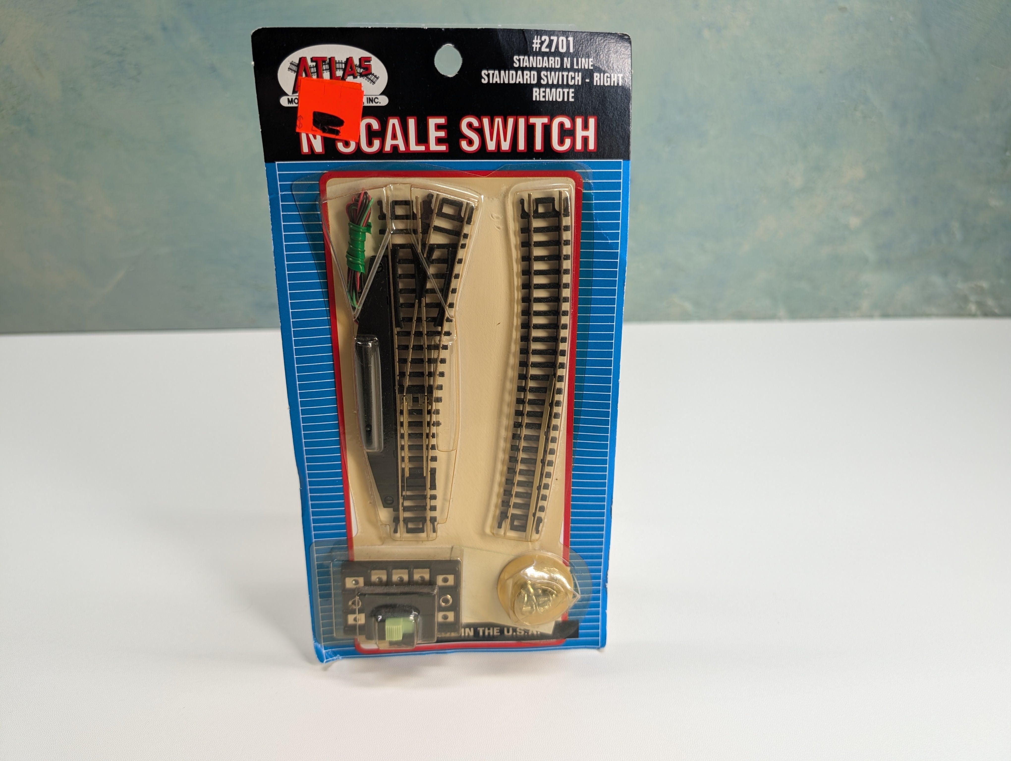 Atlas 2701 N Scale Code 80 Right Remote Switch Nickel Silver STD