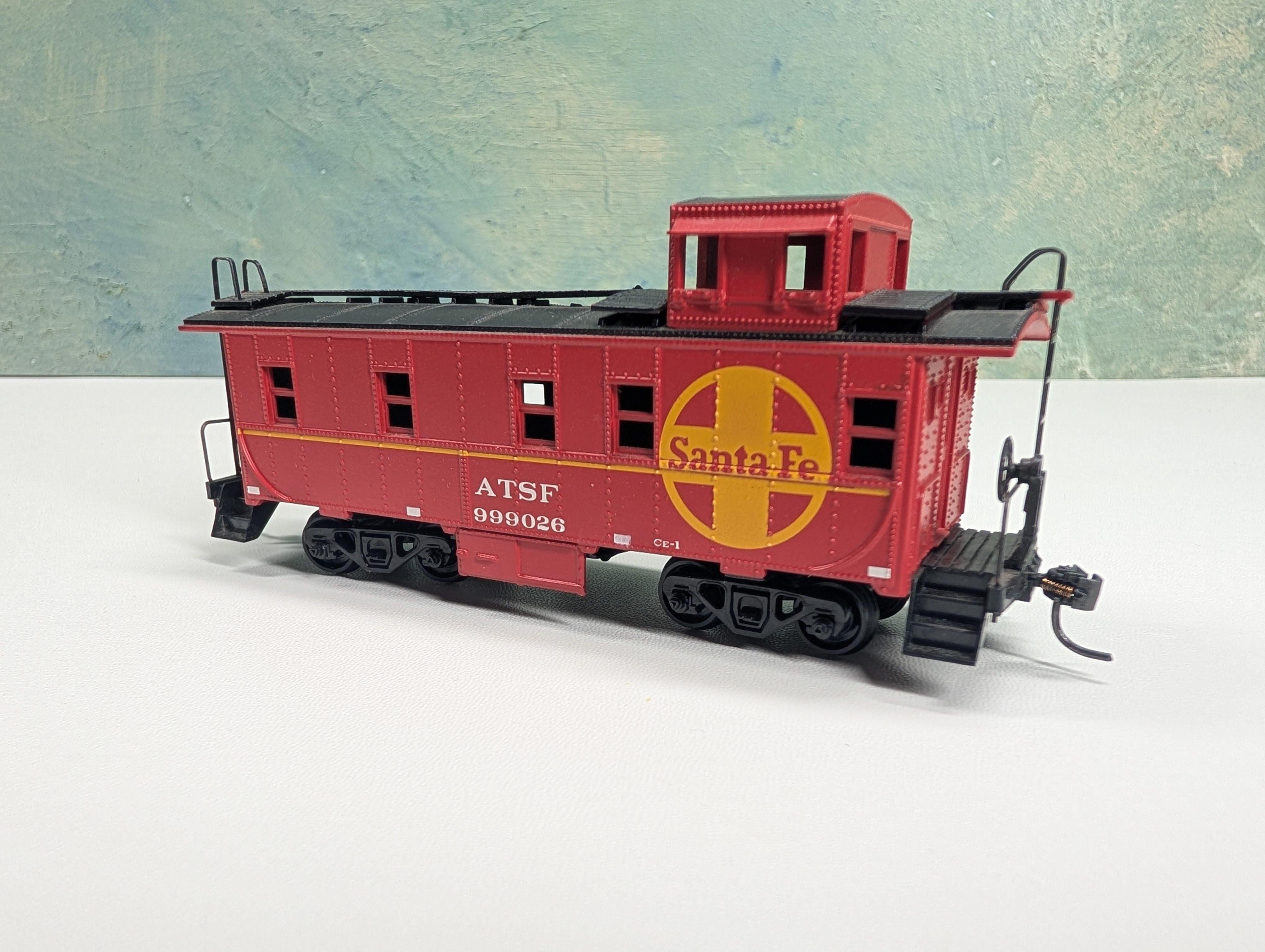USED Athearn HO Scale Caboose Santa Fe ATSF #999026
