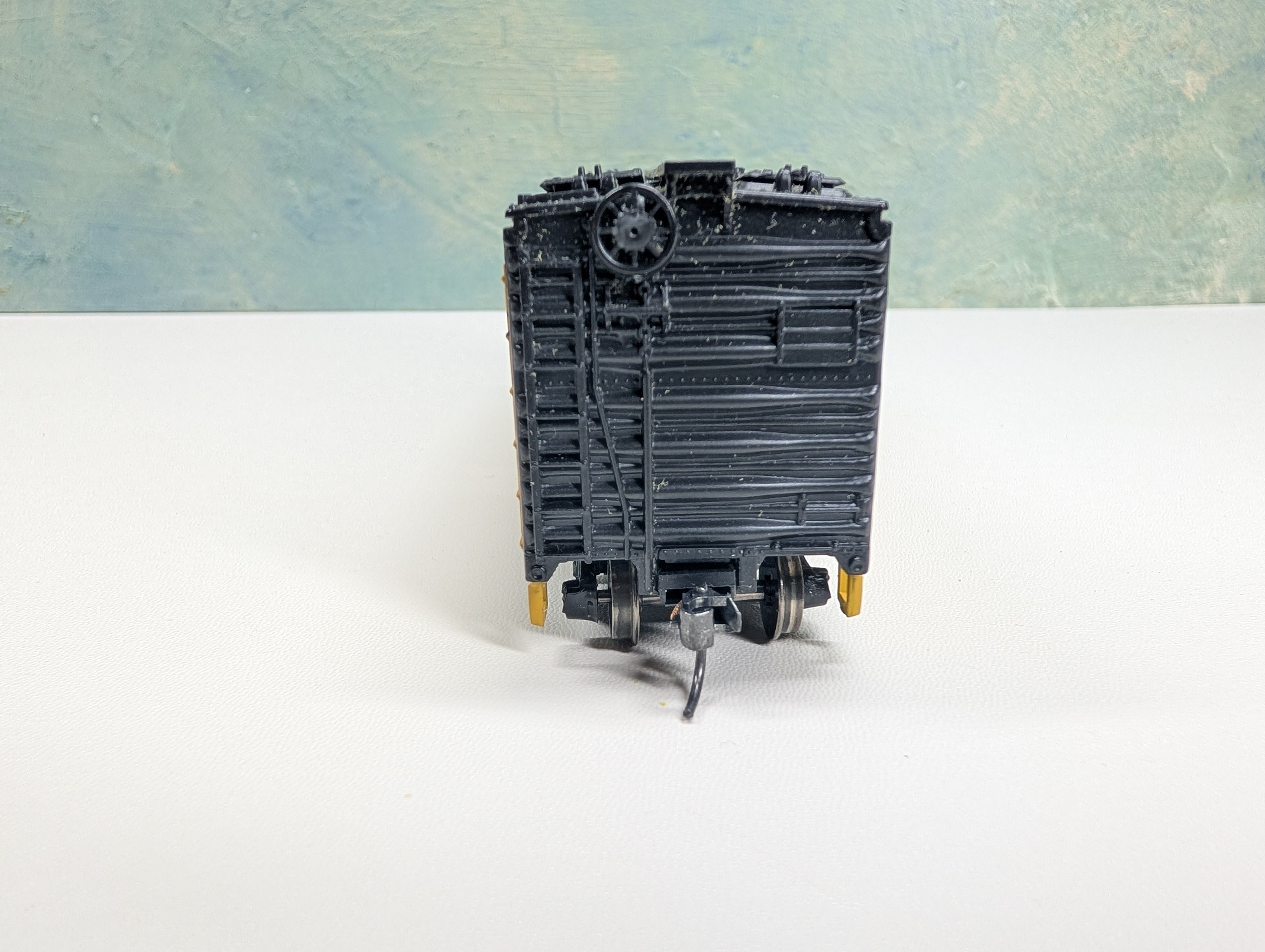 USED Athearn HO Scale 40' Reefer Burlington BREX #75227 Metal Wheels