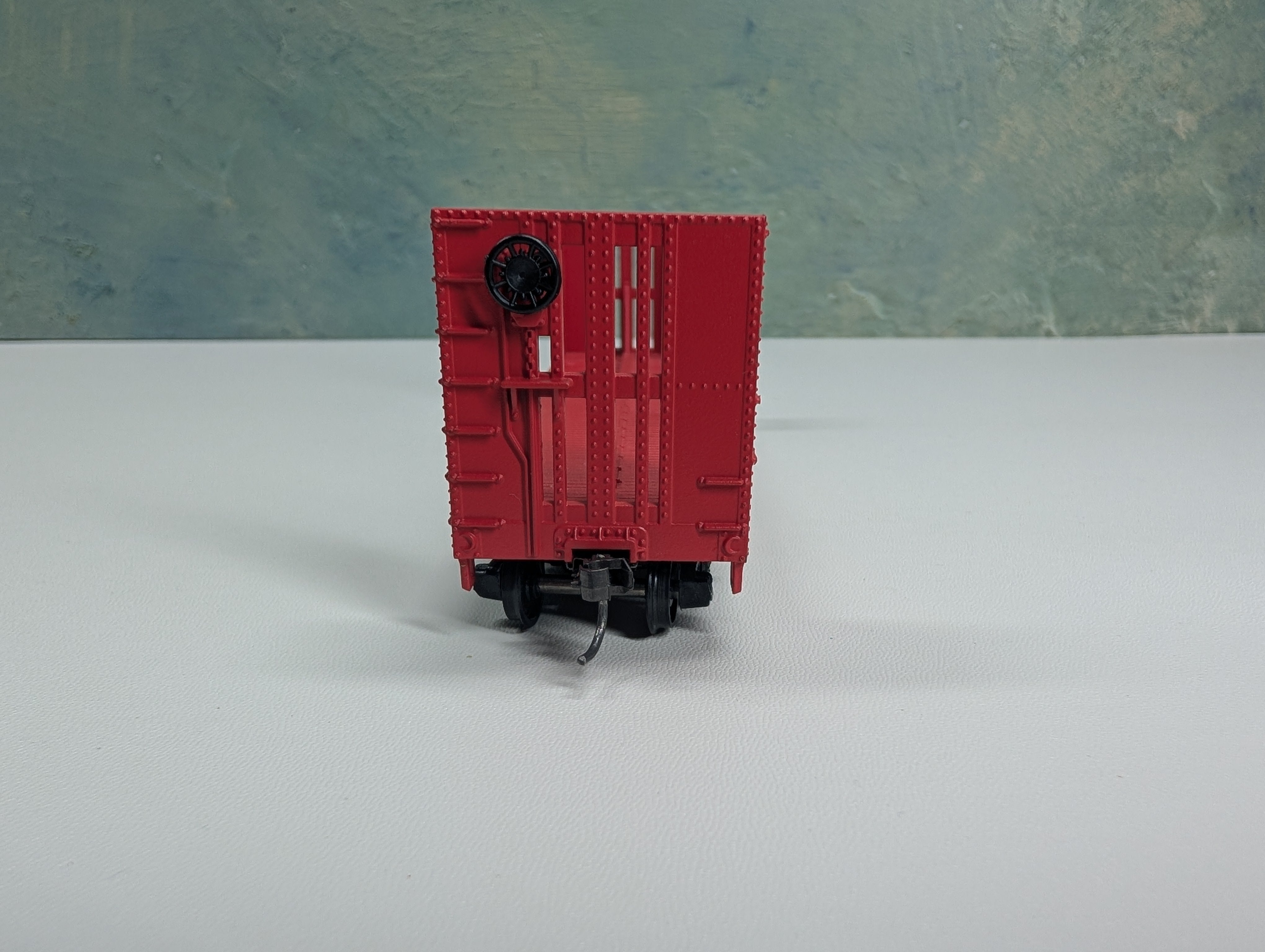 USED Athearn HO Scale 40' Bulkhead Flat Car Burlington CB&Q #95126