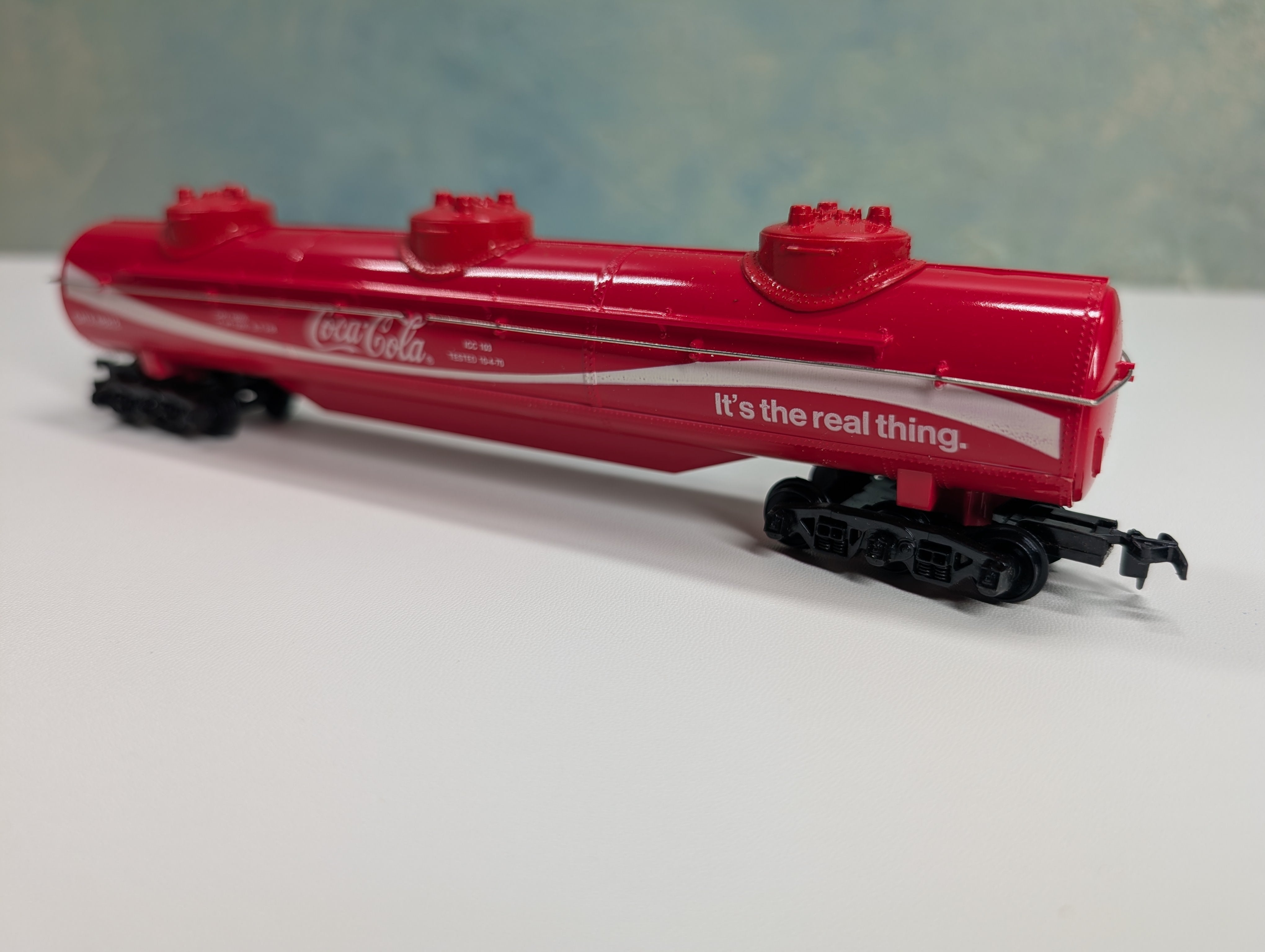 USED Tyco HO Scale Triple Dome Tank Car Coca-Cola GATX #46212