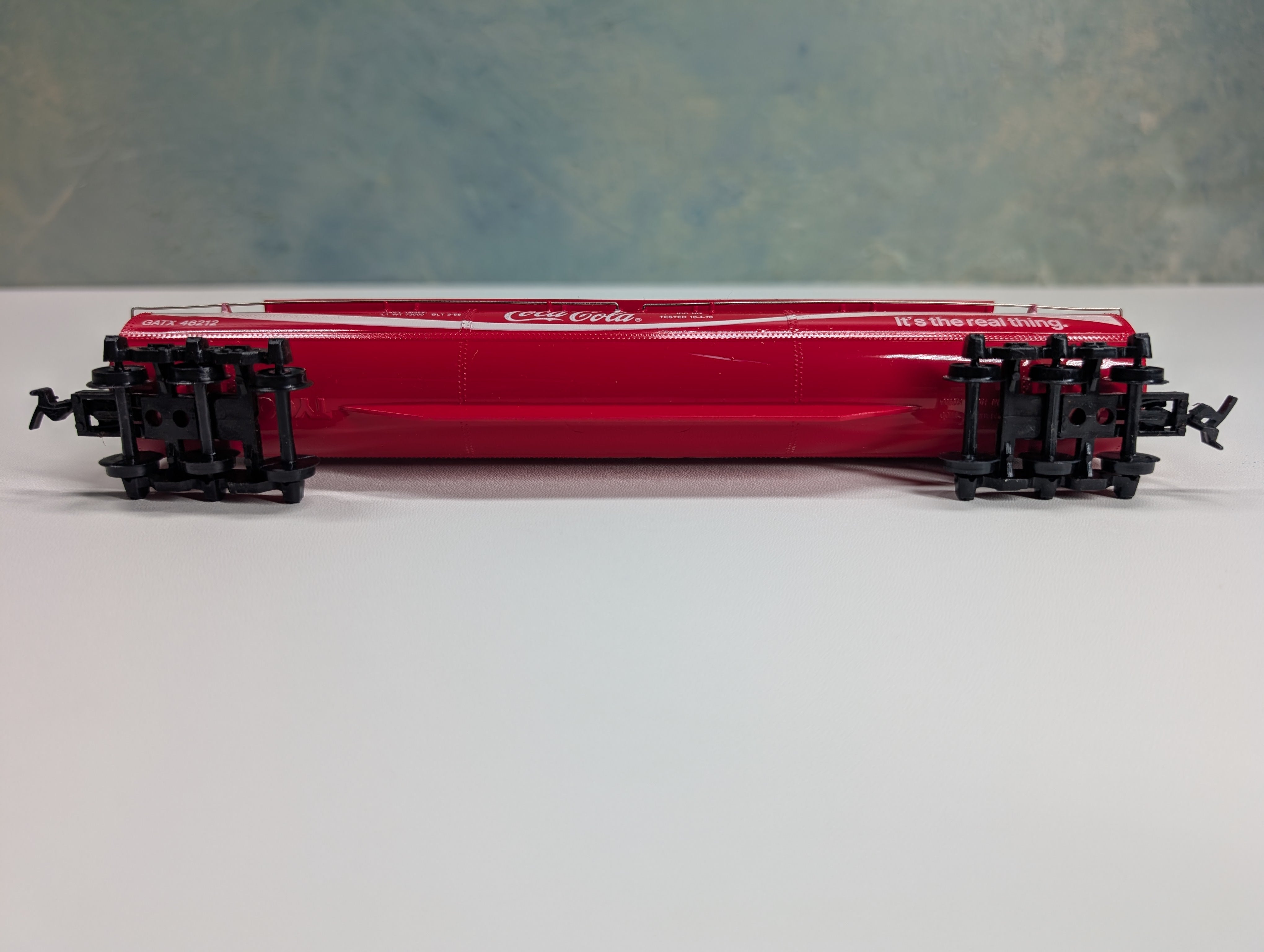 USED Tyco HO Scale Triple Dome Tank Car Coca-Cola GATX #46212