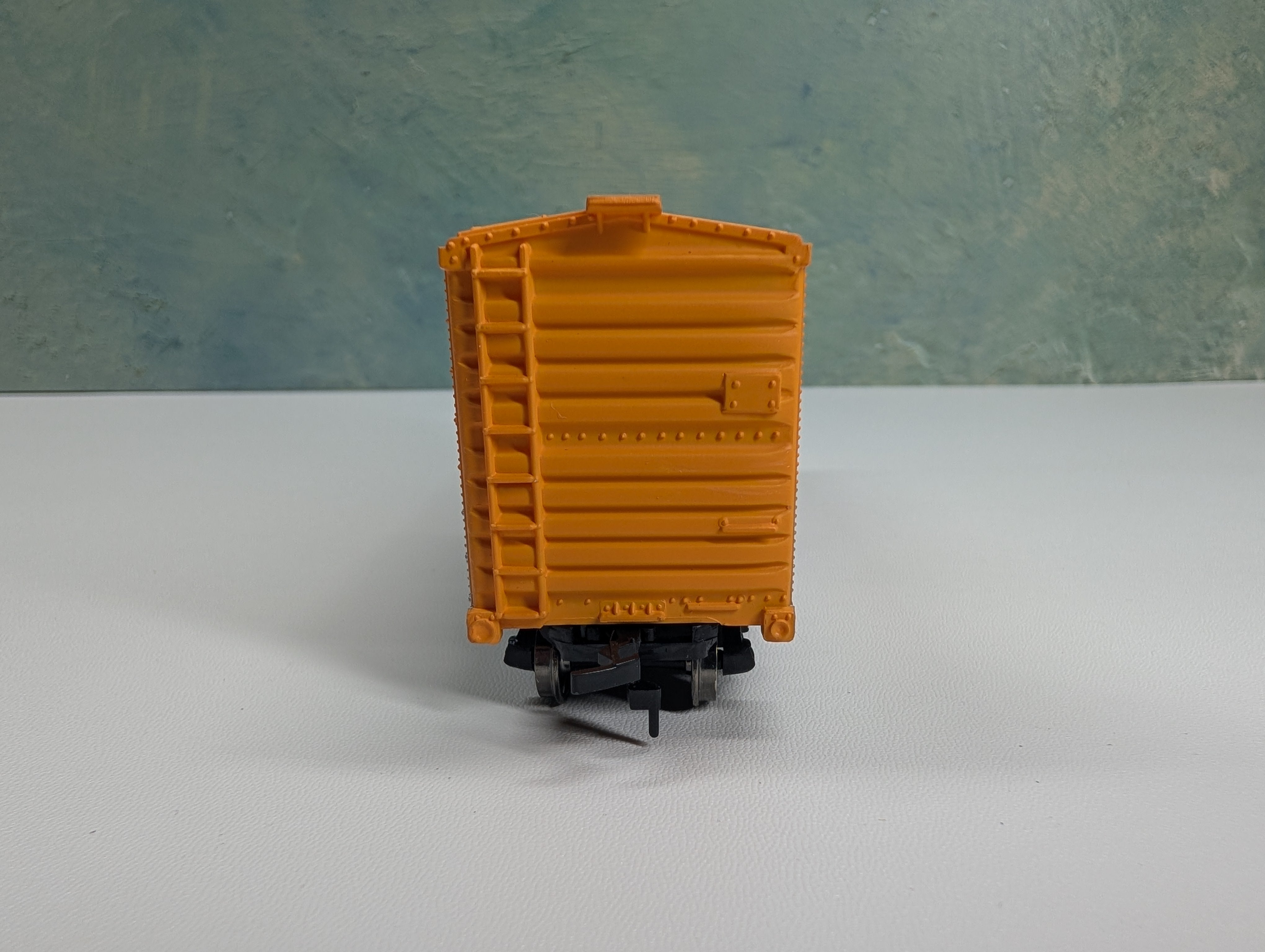 USED Model Power HO Scale 40' Box Car Rio Grande D&RGW Metal Wheels
