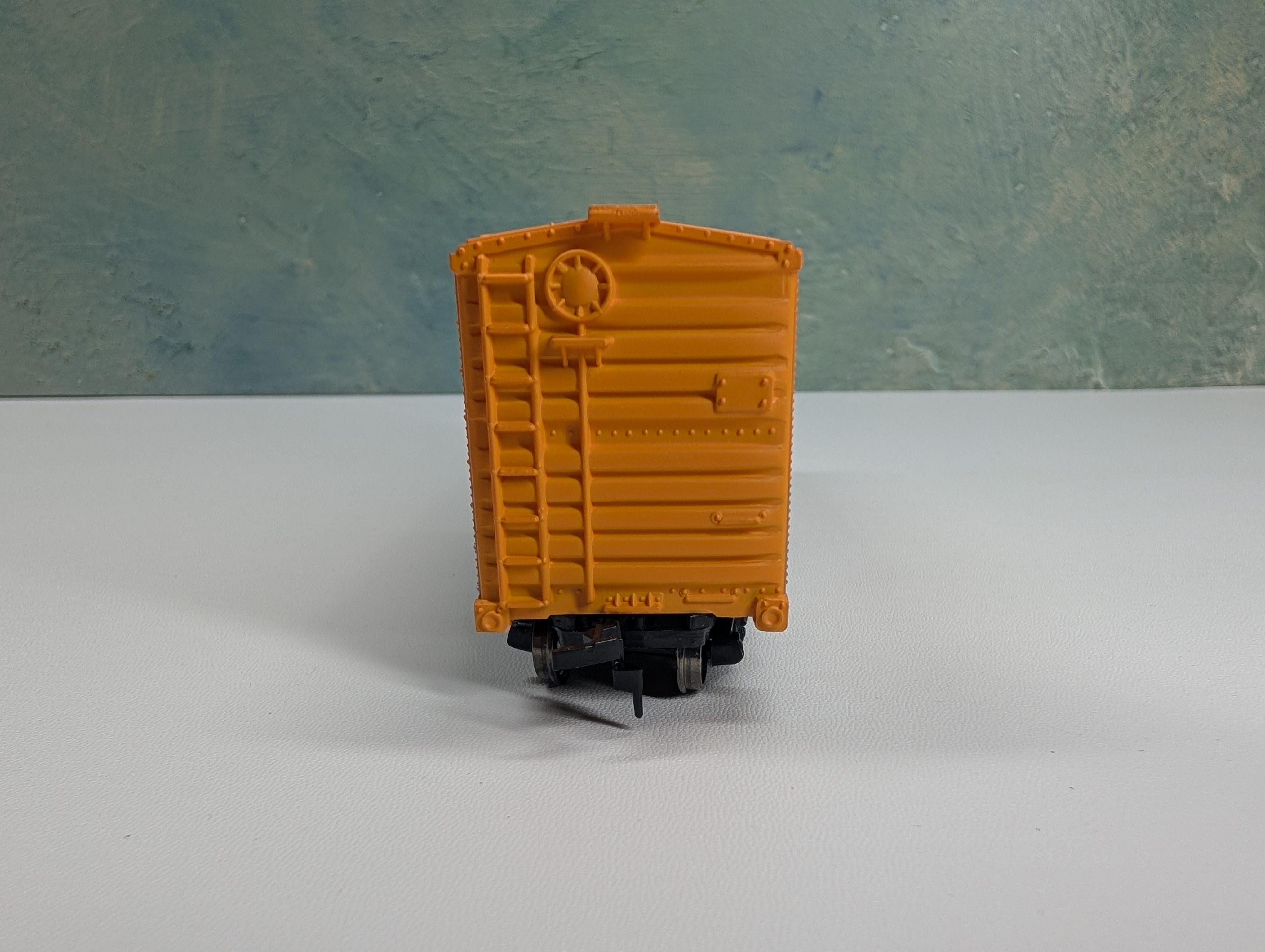 USED Model Power HO Scale 40' Box Car Rio Grande D&RGW Metal Wheels
