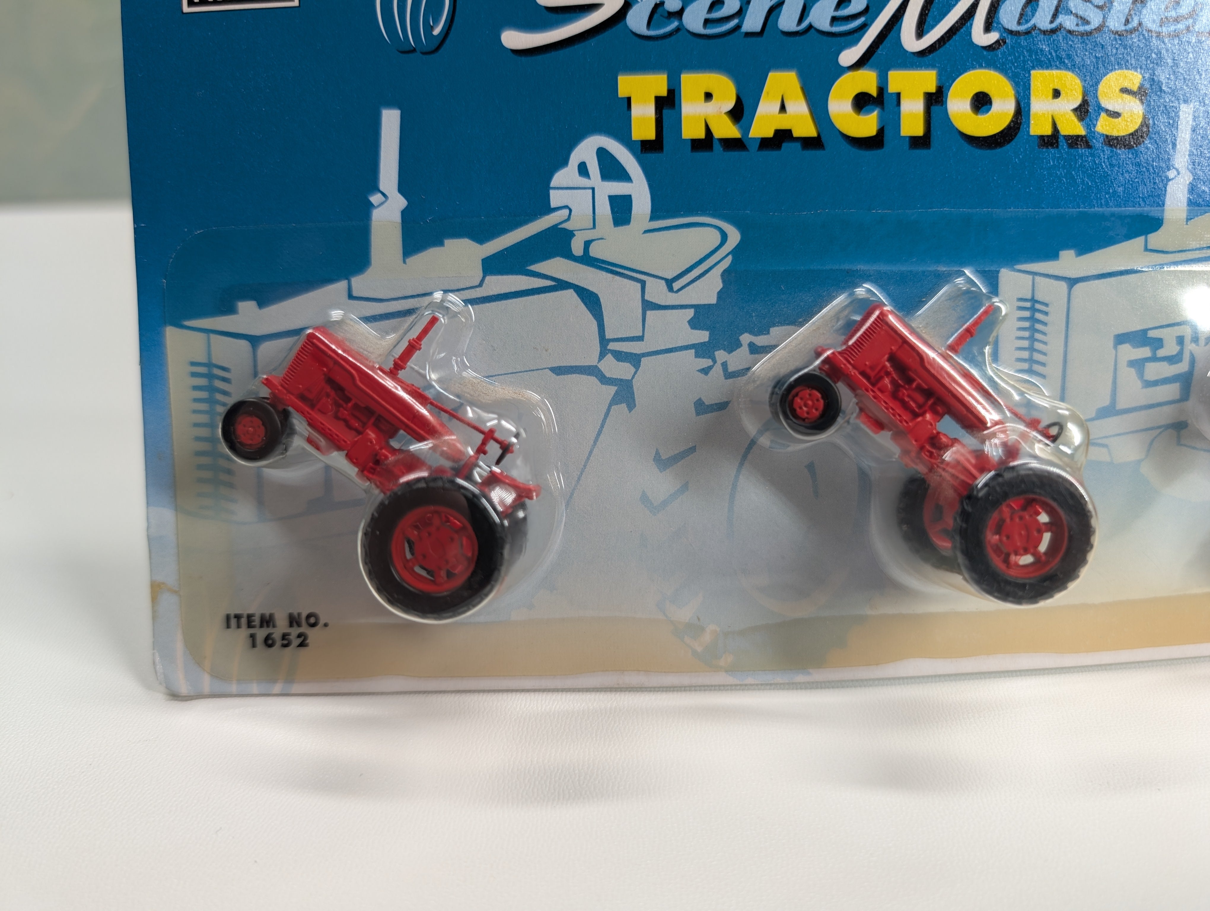 Life-Like 1652 HO Scale Red Tractors (3 pcs)