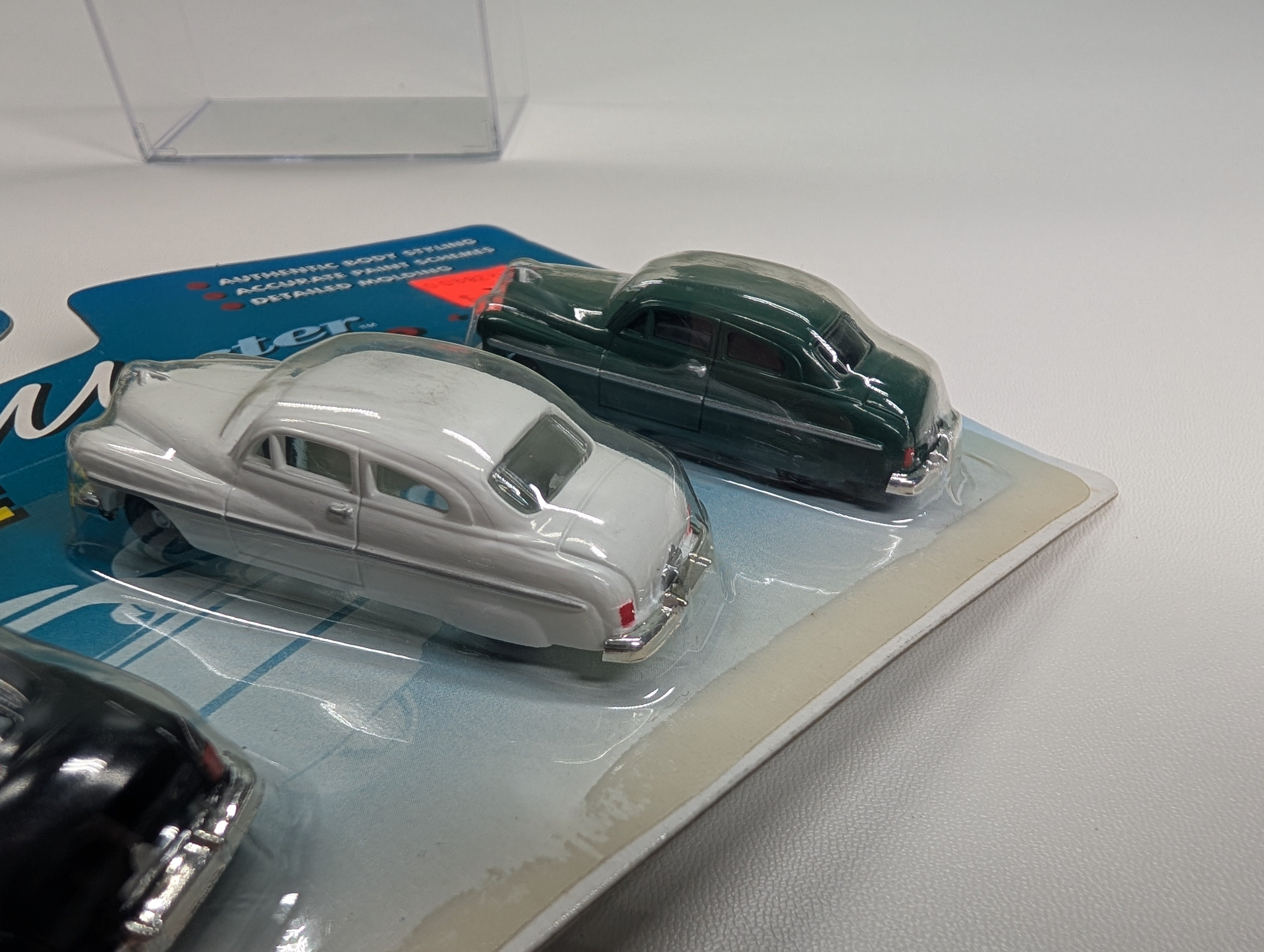 Life-Like 1653 HO Scale 1950s Coupe Cars (4 pcs)