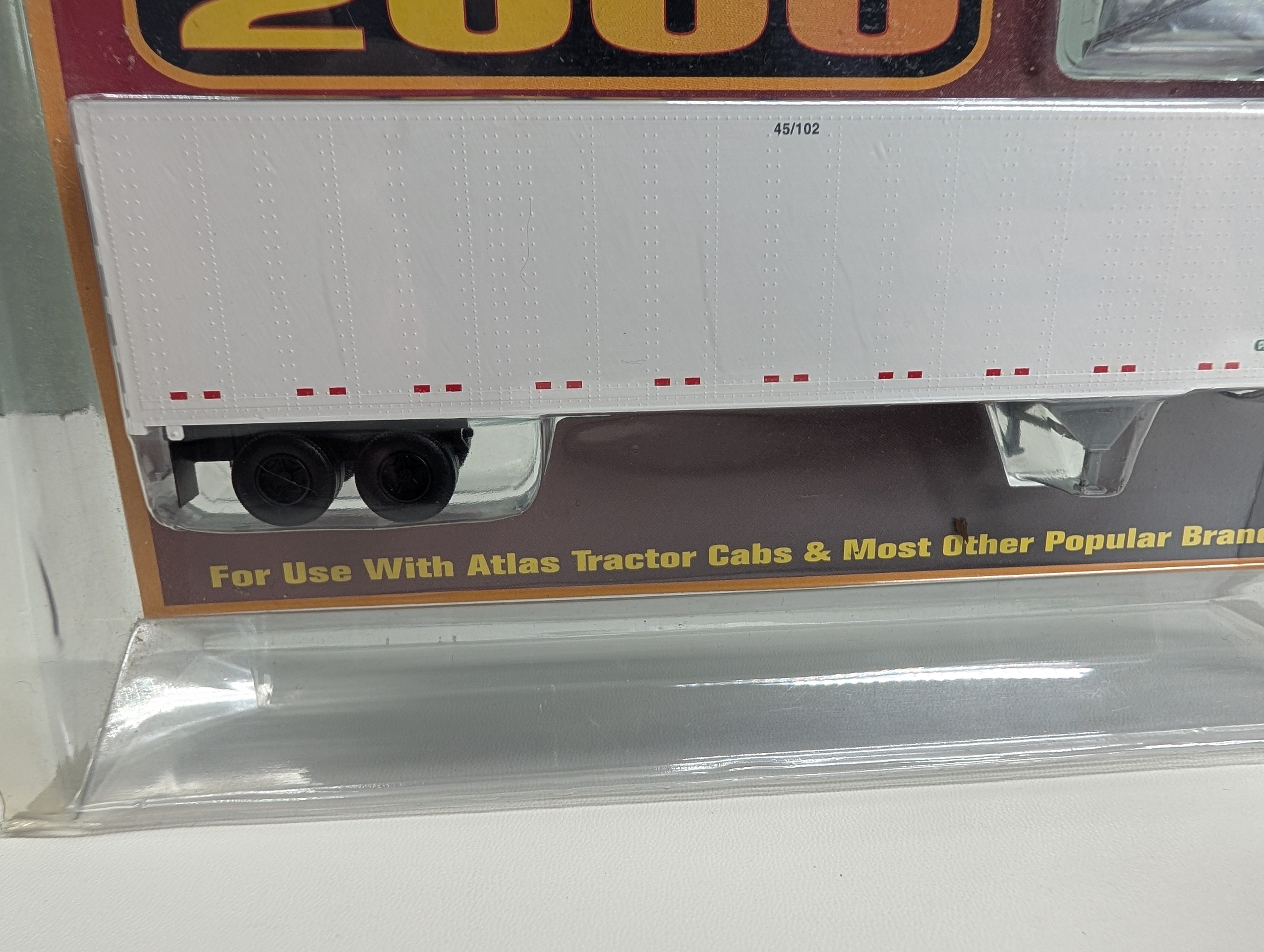 Atlas #1203-4 HO Scale 45' Pines Trailer CSX CSXZ #235488