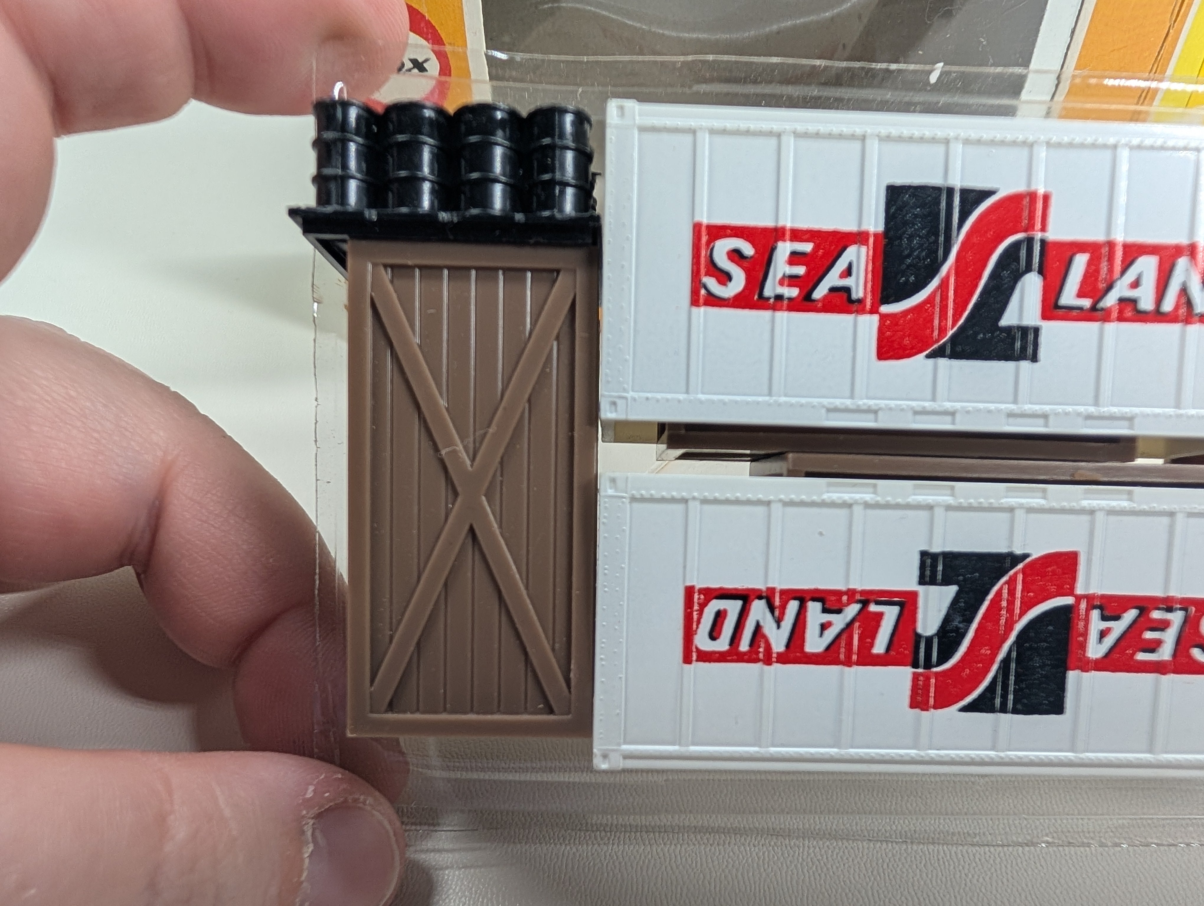 Cox 623240 HO Scale Cargo, Pallets, Barrels + more