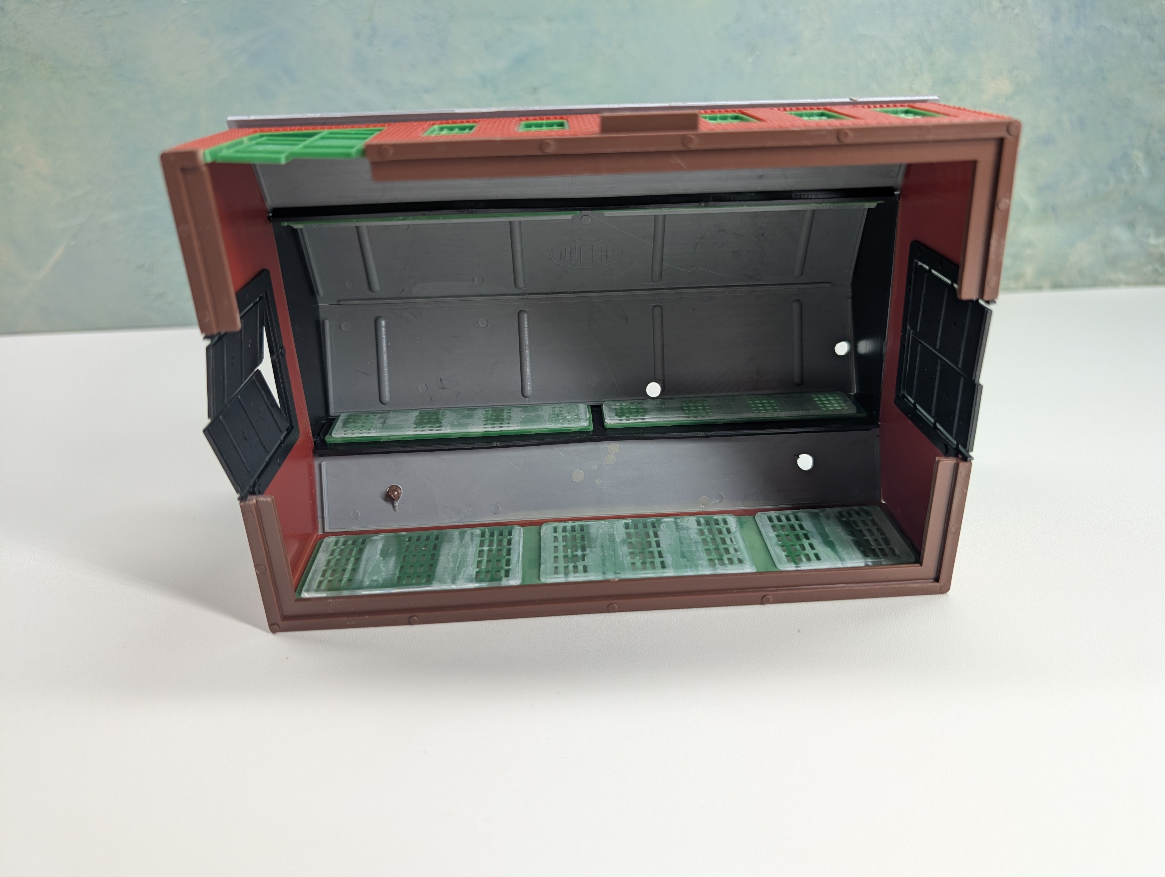 USED Heljan HO Scale Brick Warehouse